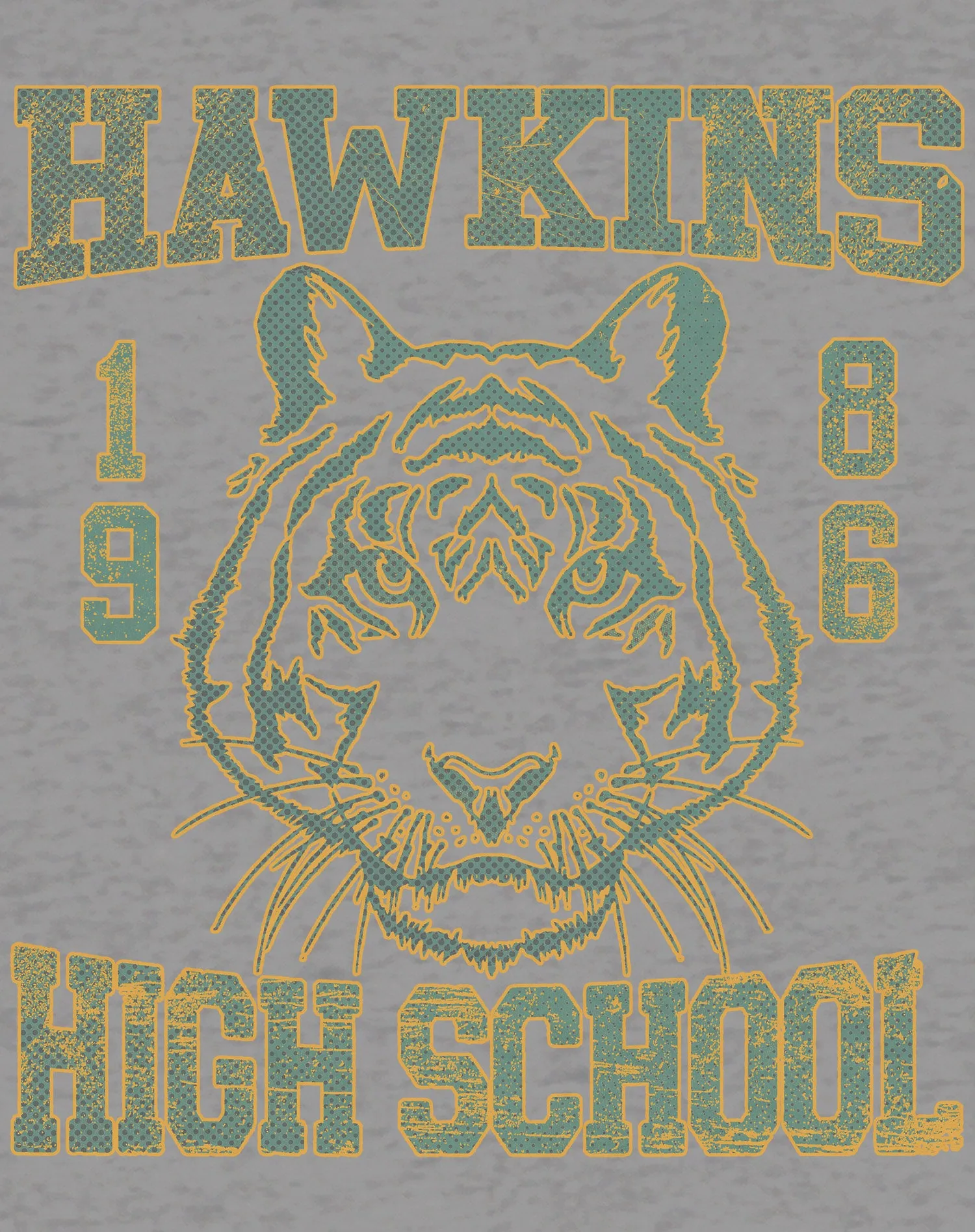 Stranger Things Hawkins High Tigers Varsity Retro Sweatshirt