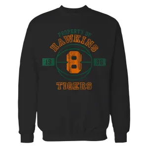 Stranger Things Hawkins Tigers Varsity Basketball Sweatshirt