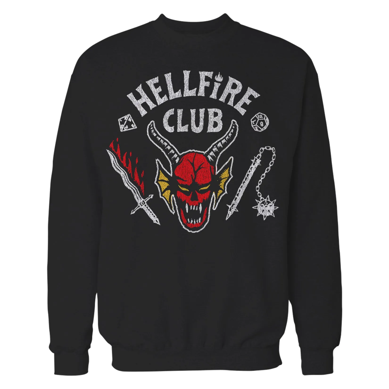 Stranger Things Logo Hellfire Club Classic Sweatshirt
