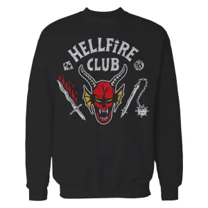 Stranger Things Logo Hellfire Club Classic Sweatshirt