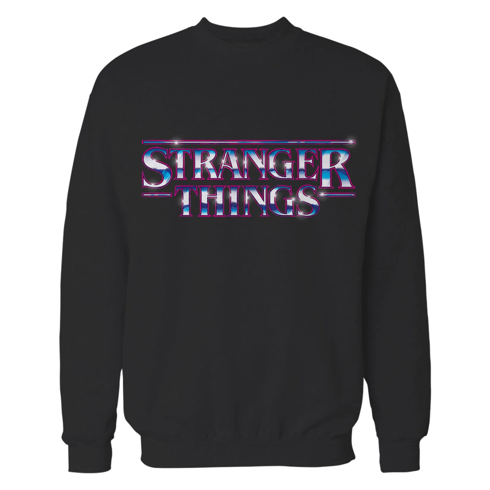 Stranger Things Logo Metal Sweatshirt