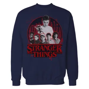 Stranger Things The Party Graffiti Splash Sweatshirt