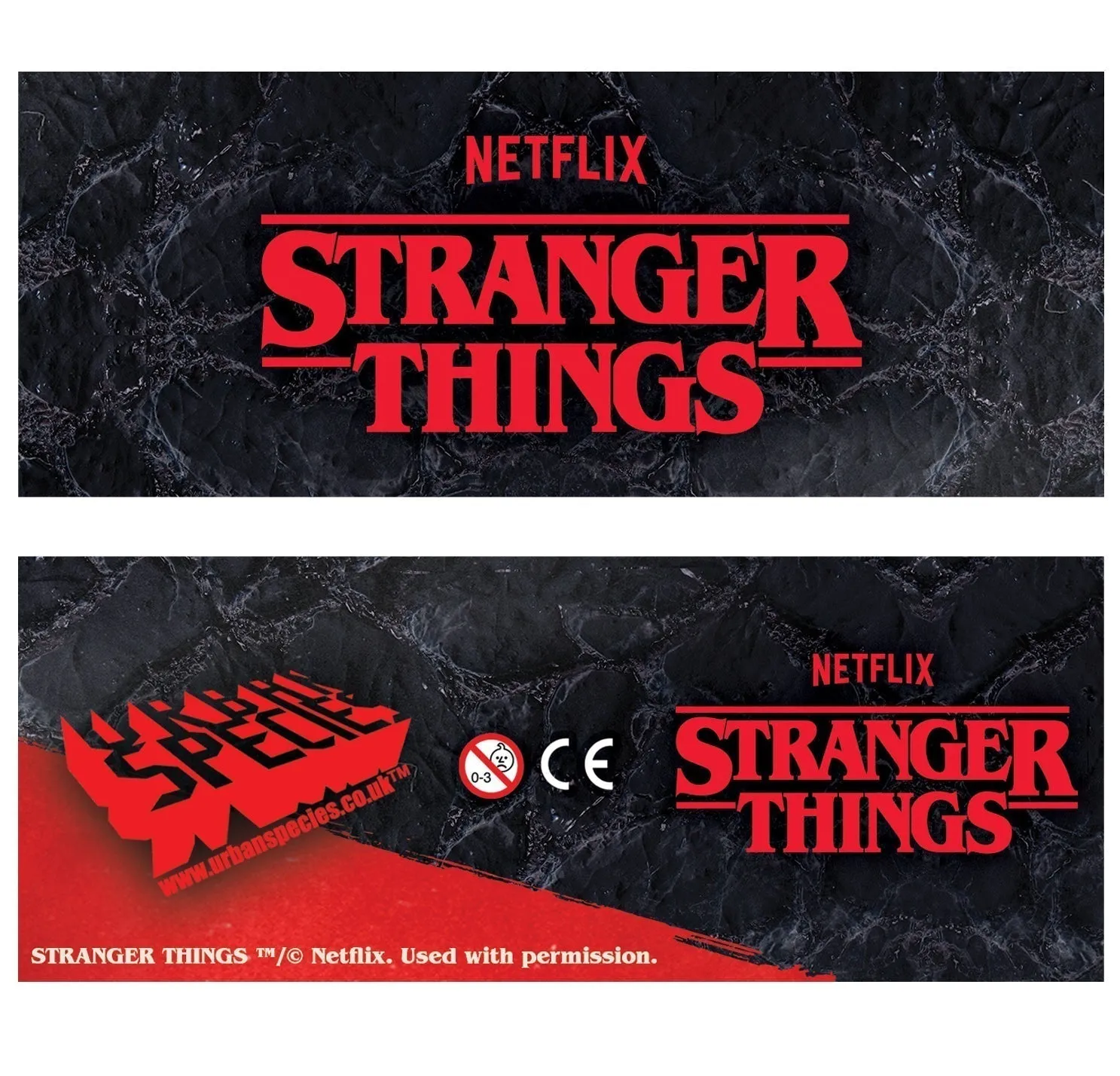 Stranger Things The Party Graffiti Splash Varsity Jacket