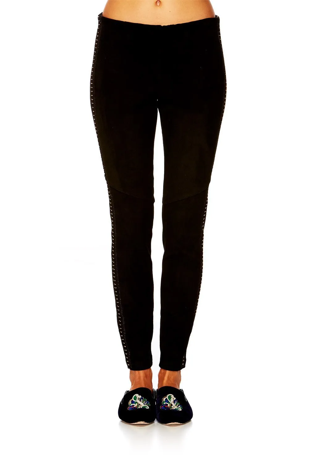 STRETCH LEATHER LEGGINGS CHAMBER OF REFLECTIONS