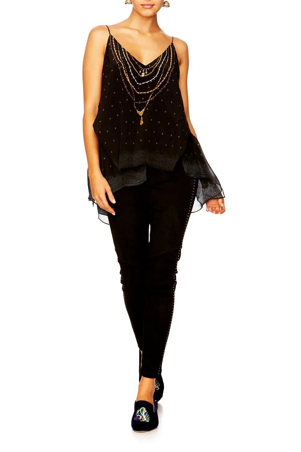 STRETCH LEATHER LEGGINGS CHAMBER OF REFLECTIONS