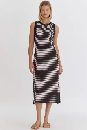 Striped Shirt Dress