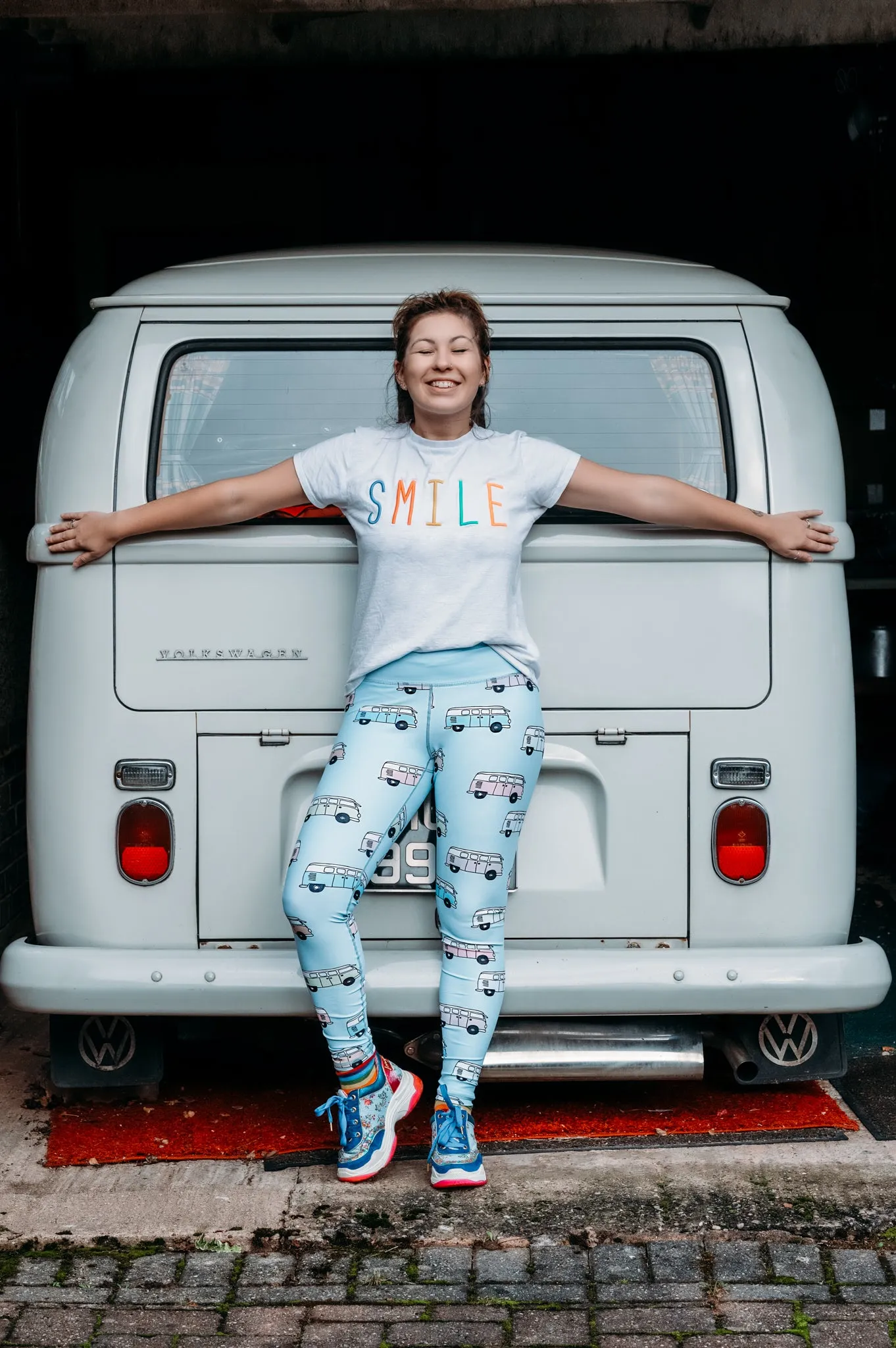 Summer Days Women’s Activewear Leggings Regular Length
