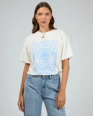 Summer Solstice Tee Vintage White