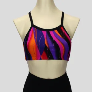 Sunset Swirl Crop Top