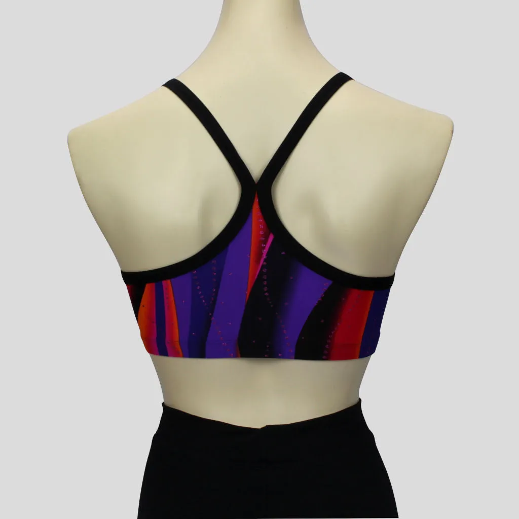 Sunset Swirl Crop Top