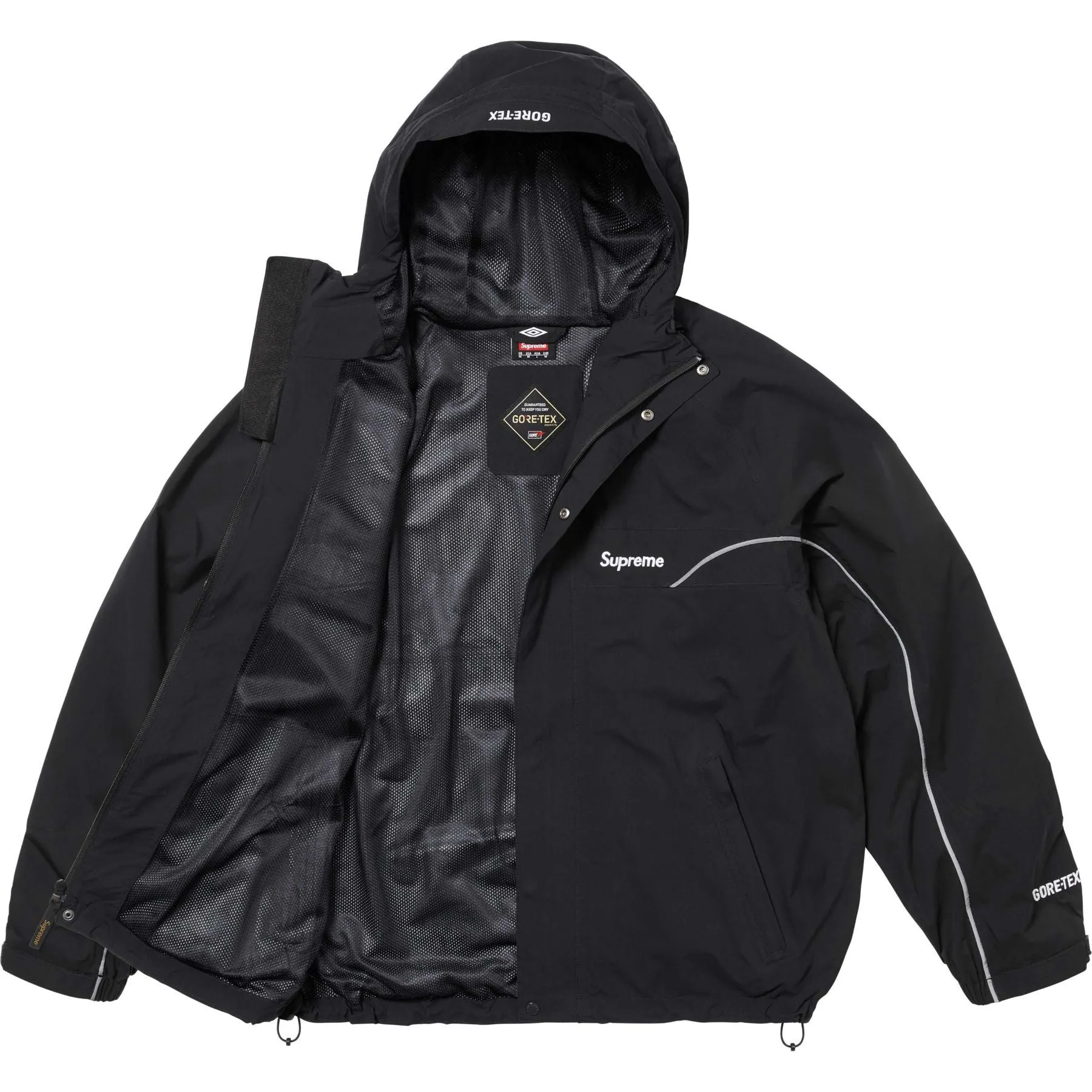 Supreme x Umbro Gore-Tex Hooded Jacket 'Black'