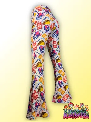 Taco Bell Bottoms Flare Pants - Ready to Ship