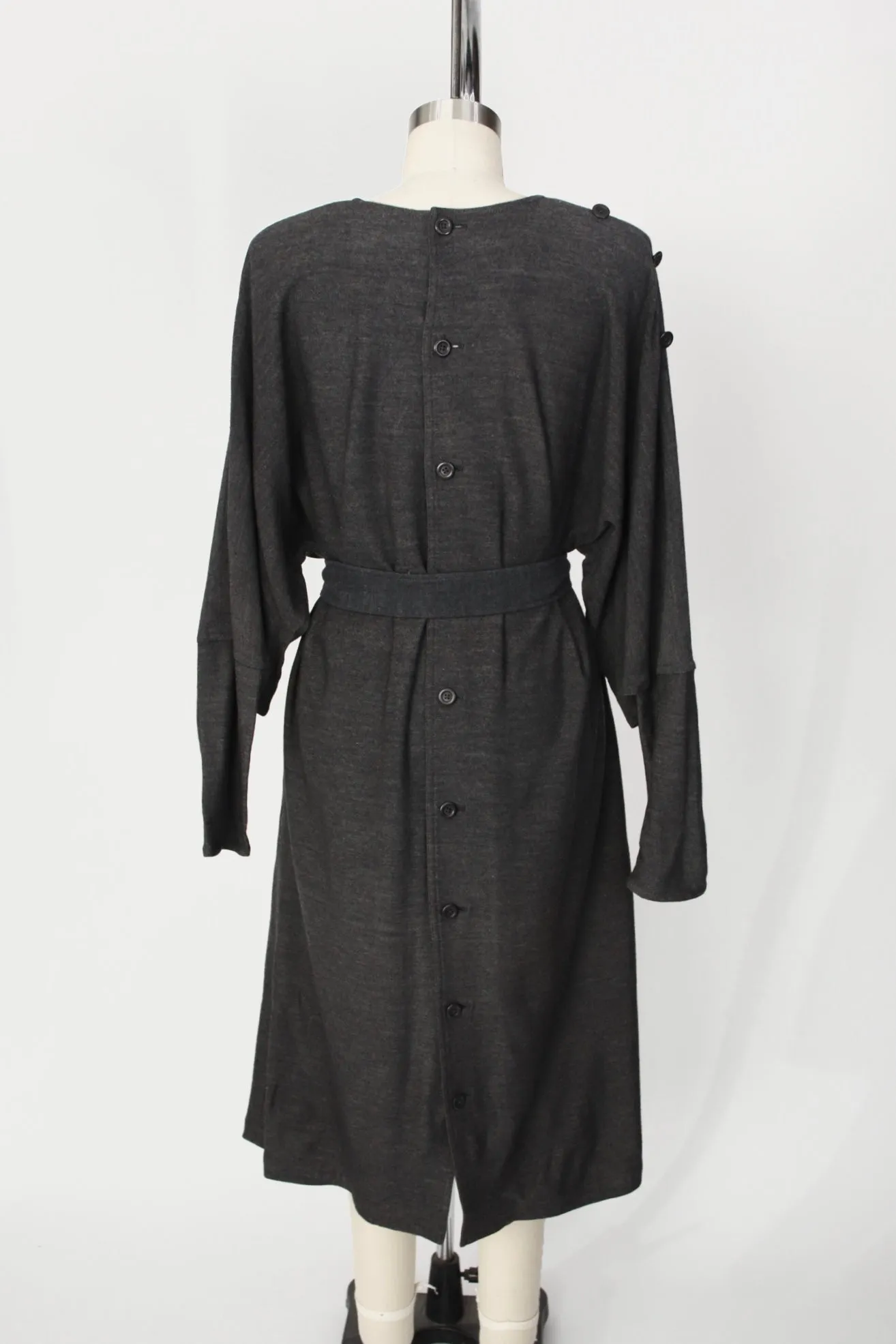 Takezo Wool Kimono Sleeve Dress