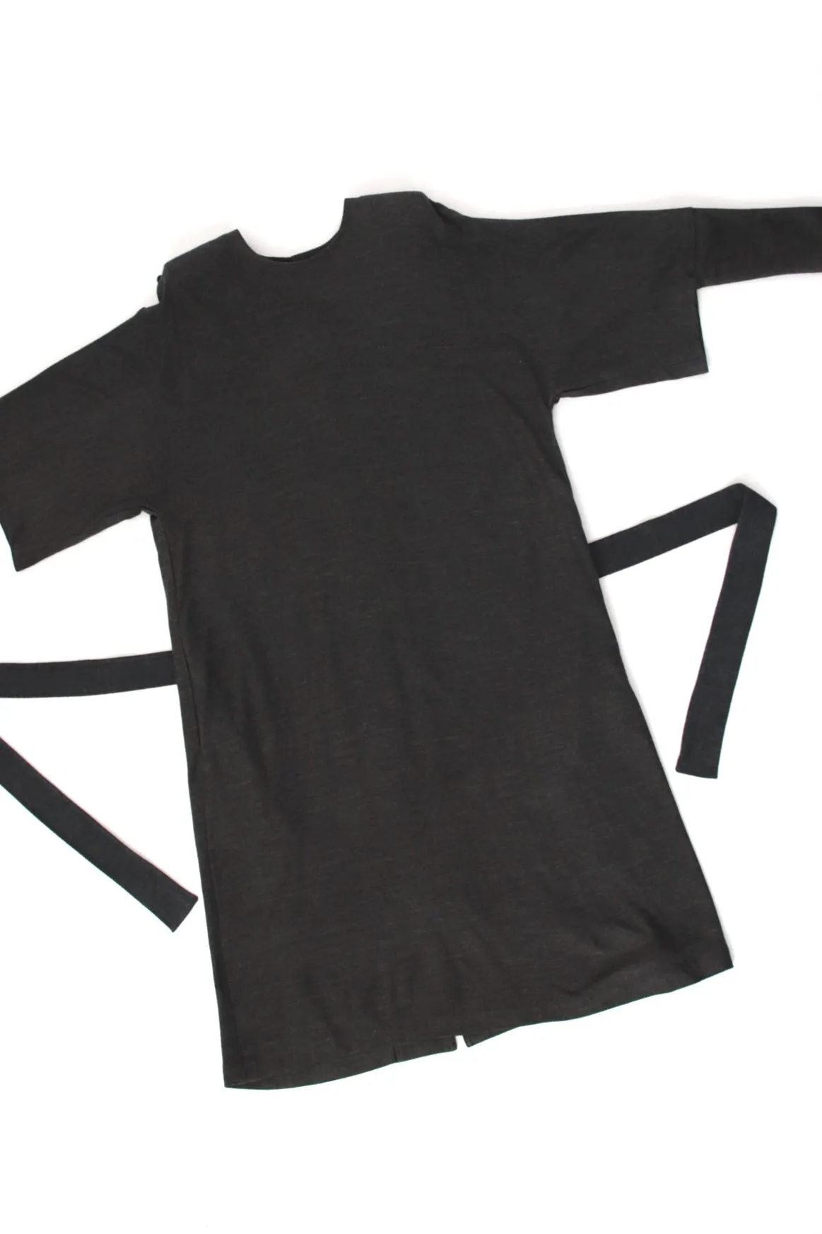 Takezo Wool Kimono Sleeve Dress