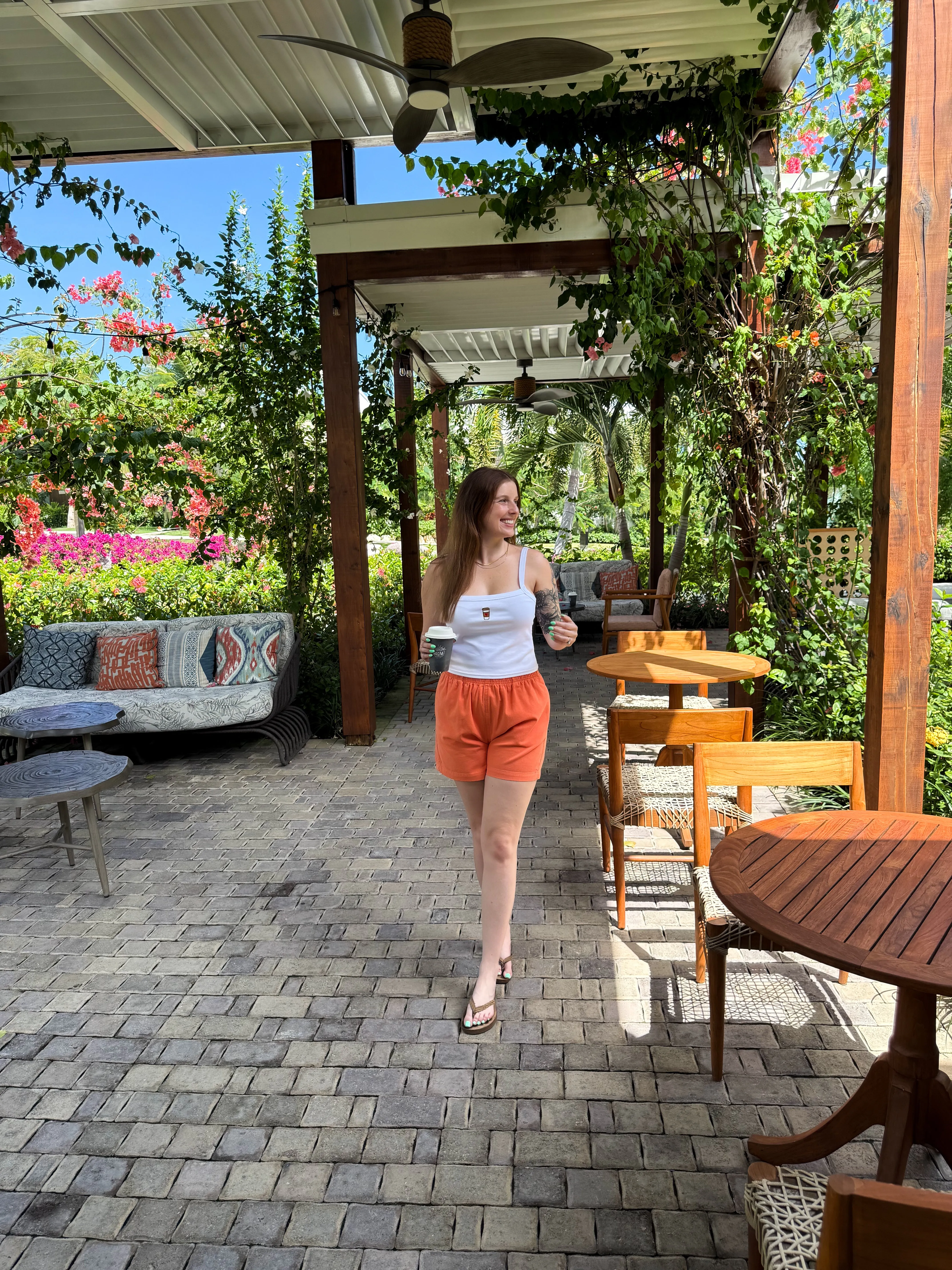 Tangerine Pull-On Shorts