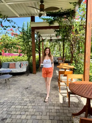Tangerine Pull-On Shorts