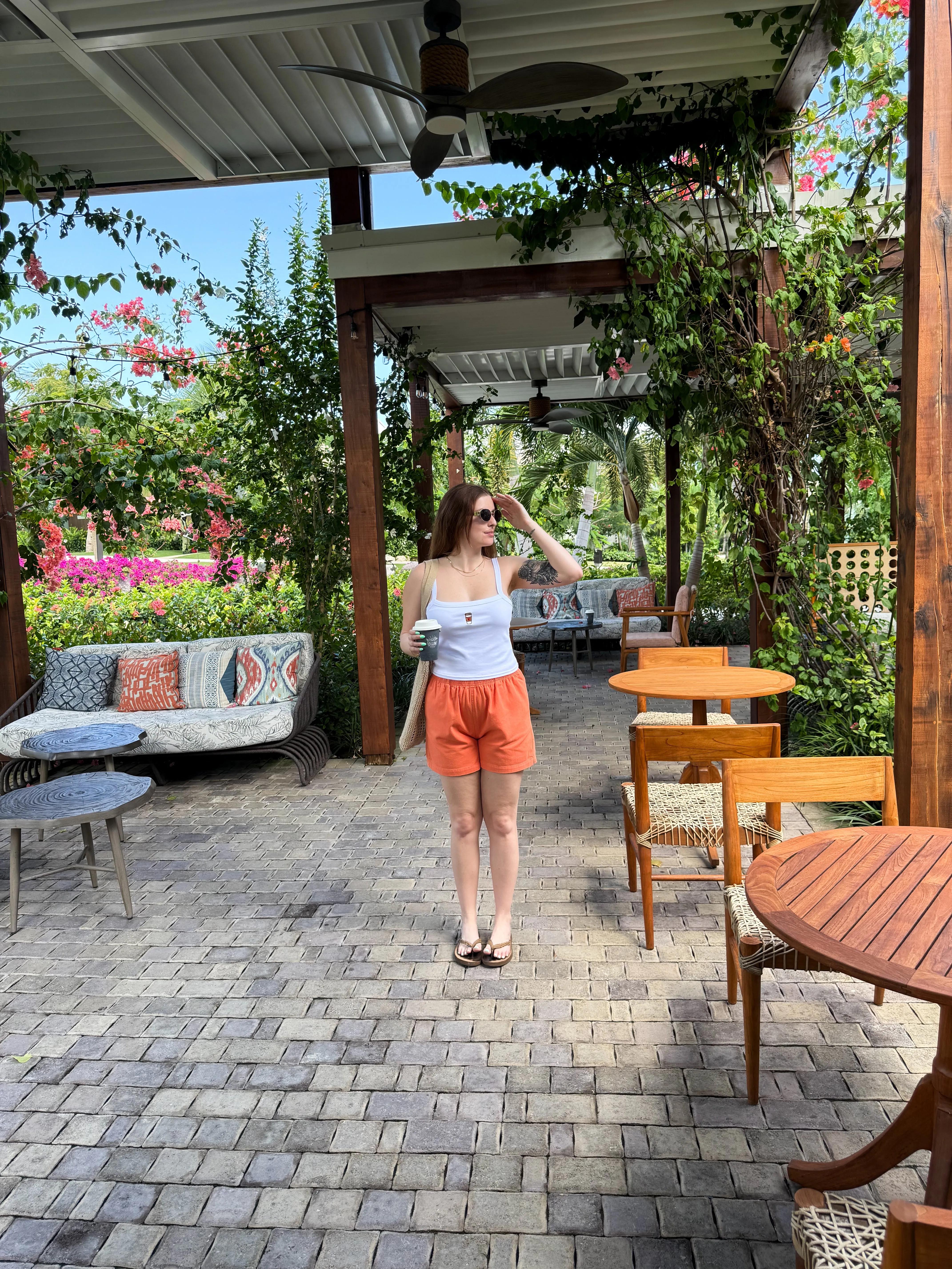 Tangerine Pull-On Shorts