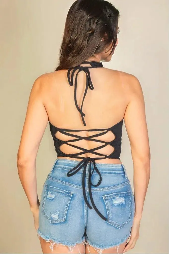 Tank Bandana Hem Square Neck Top
