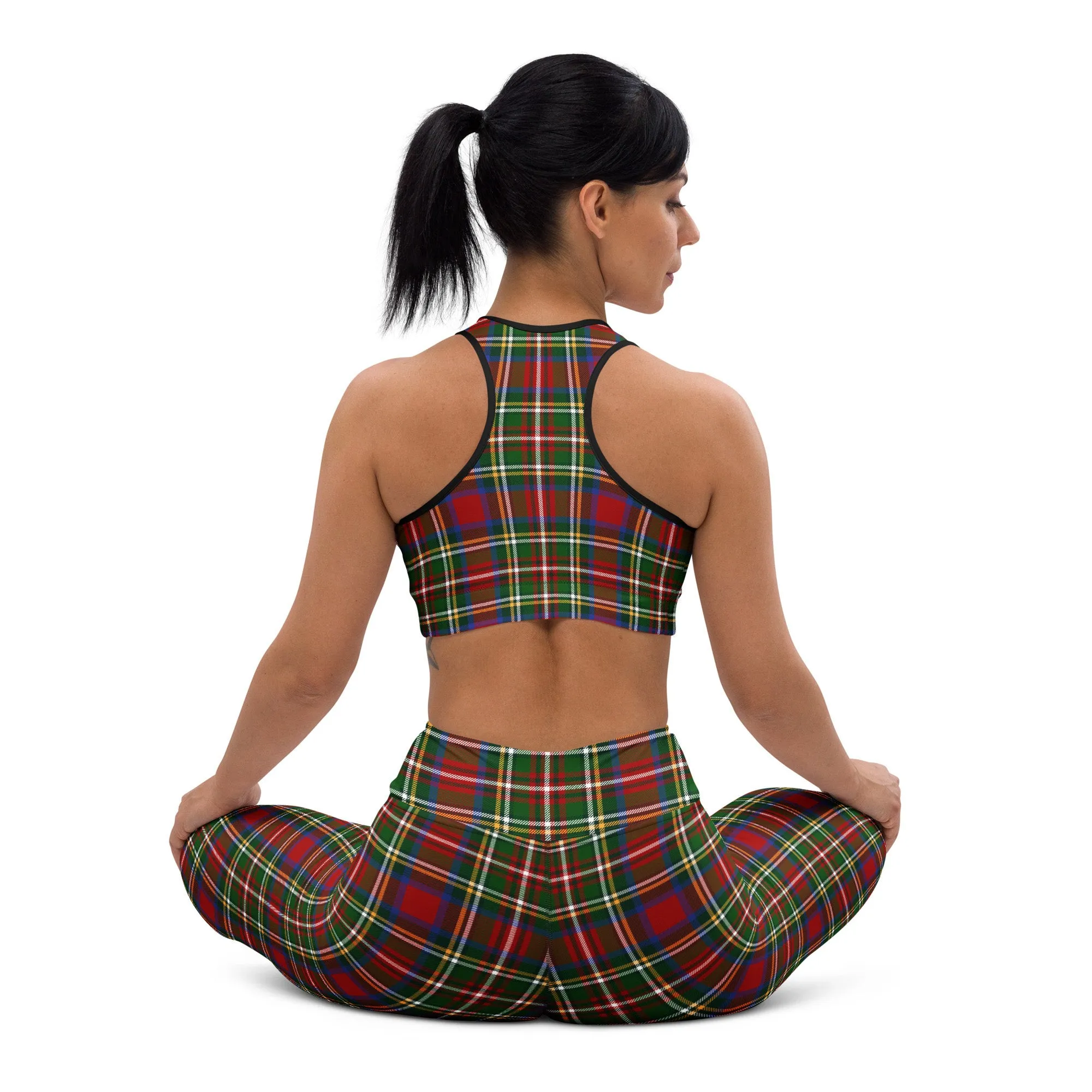 Tartan Tango Check Sports Bra
