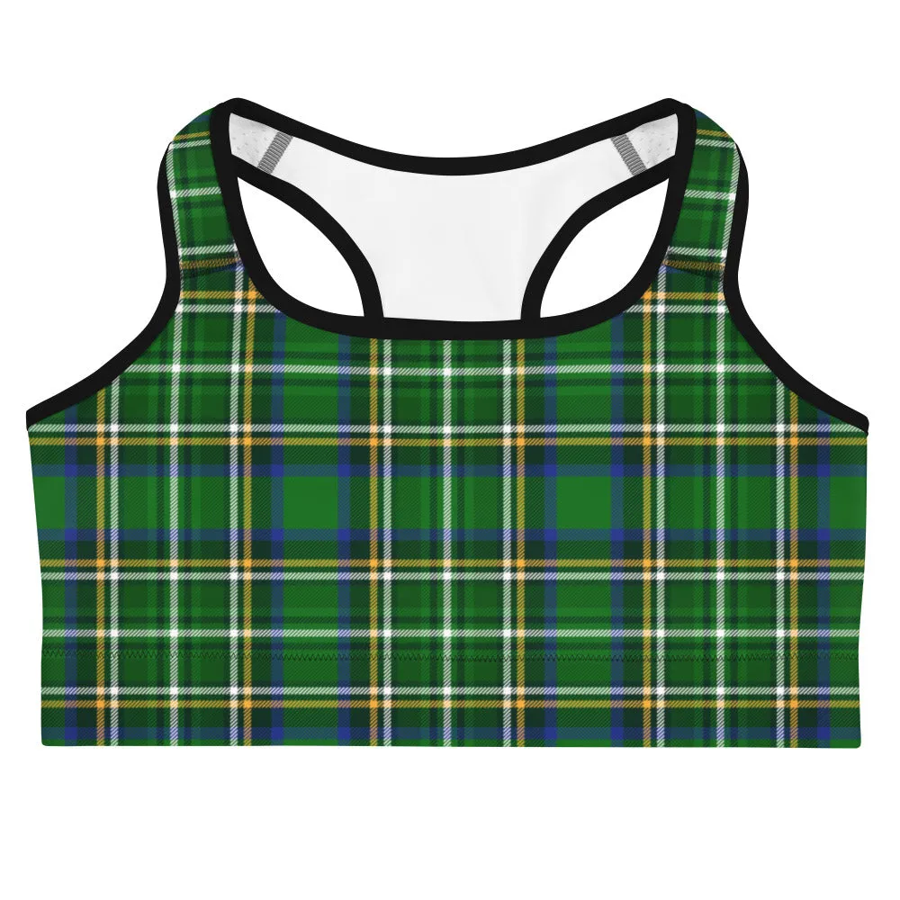 Tartan Tango Check Sports Bra