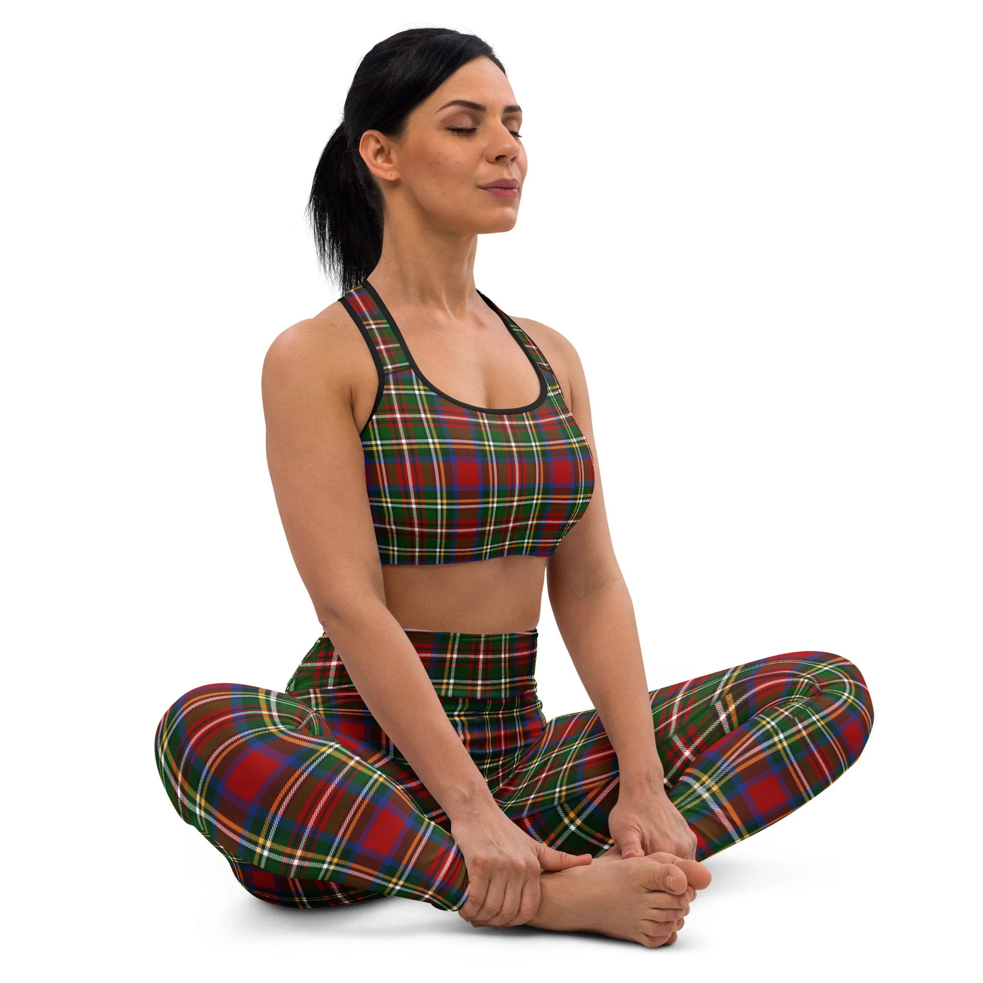 Tartan Tango Check Sports Bra
