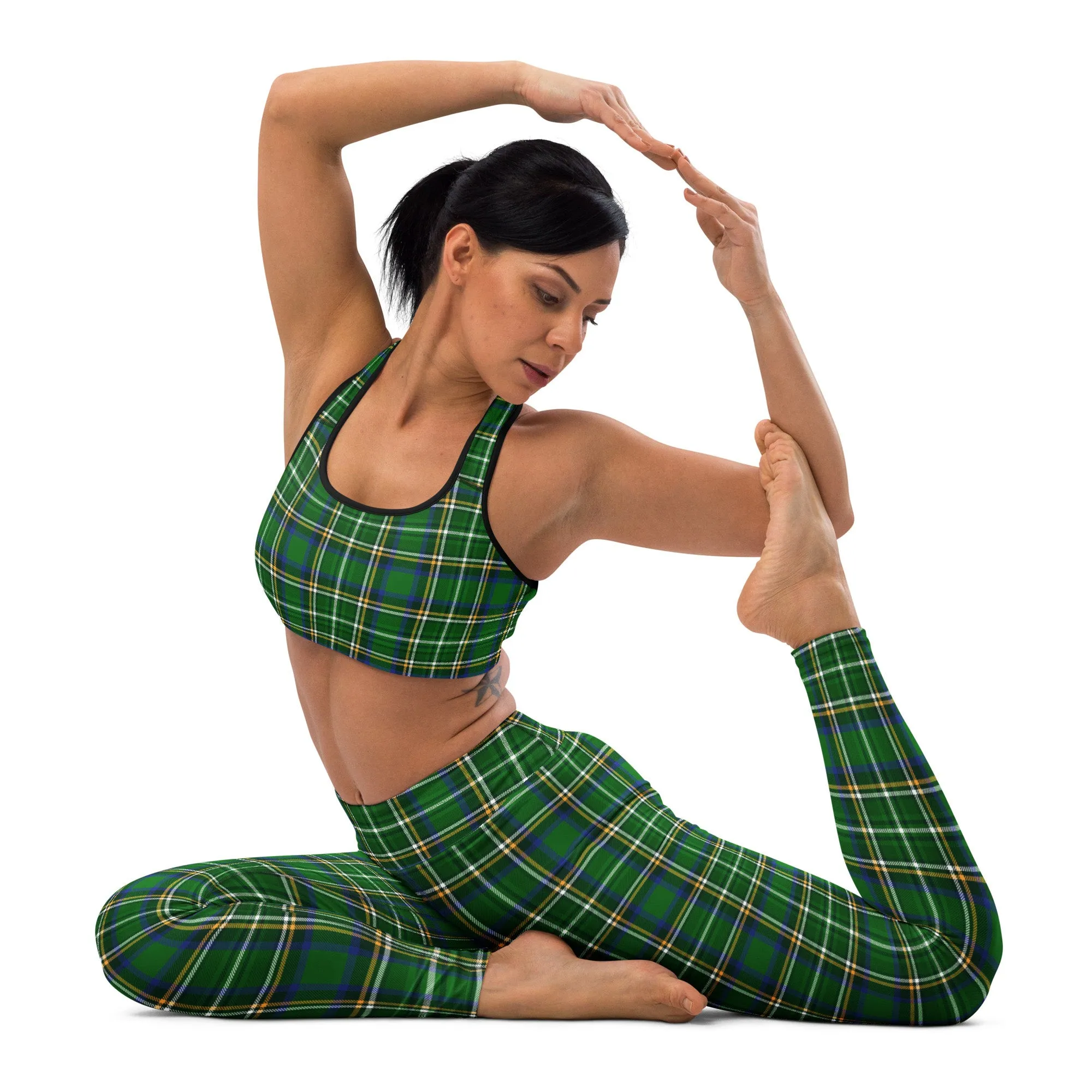 Tartan Tango Check Sports Bra