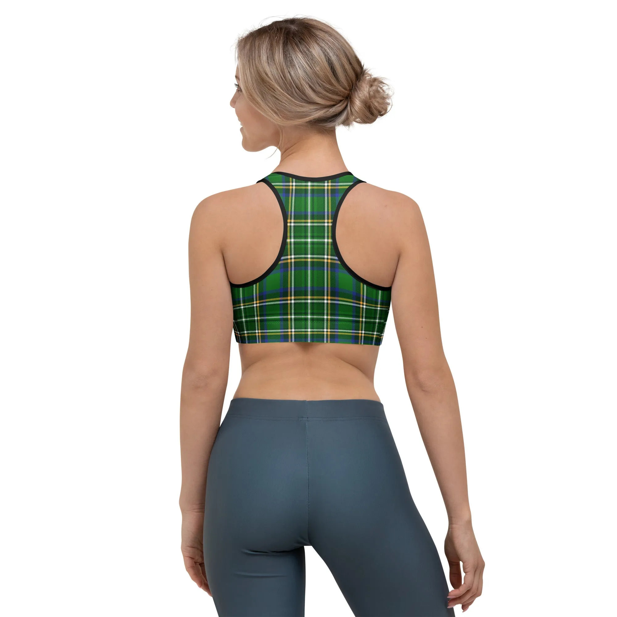Tartan Tango Check Sports Bra