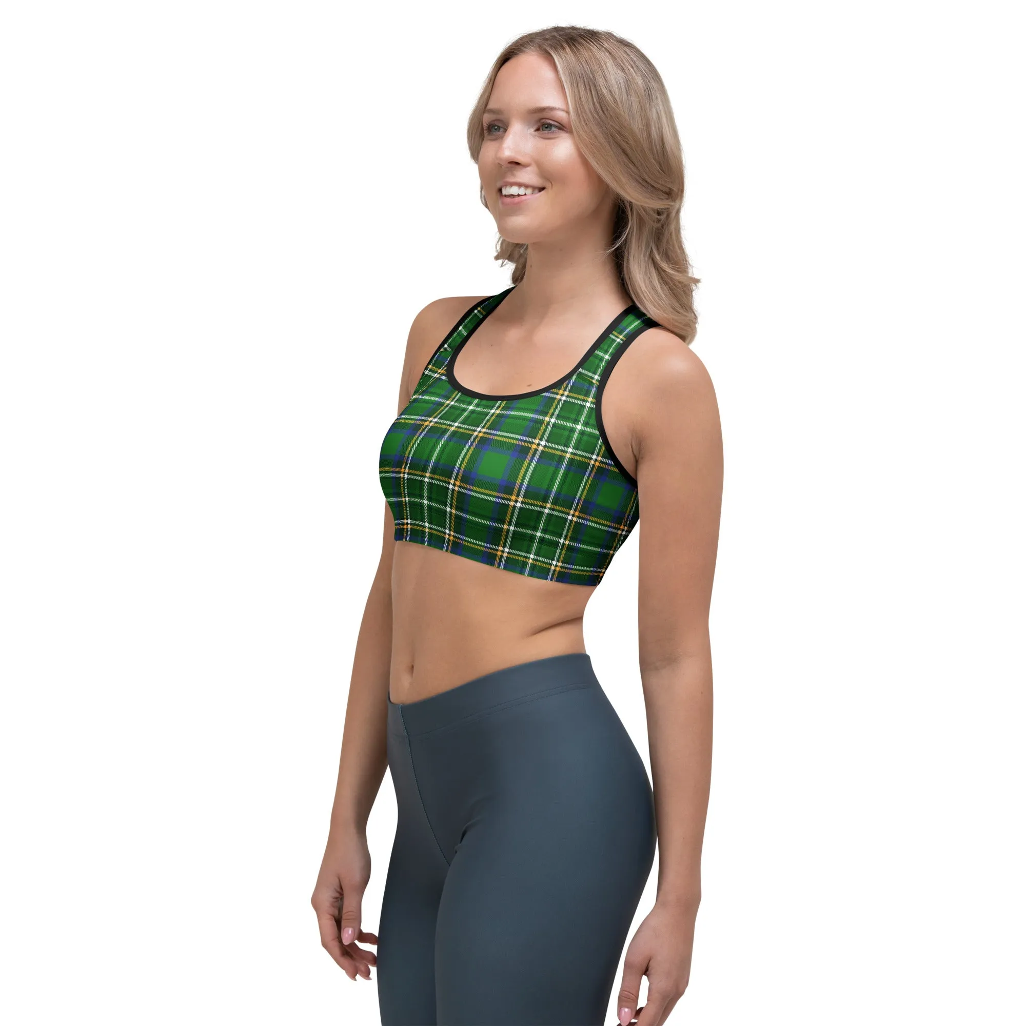 Tartan Tango Check Sports Bra