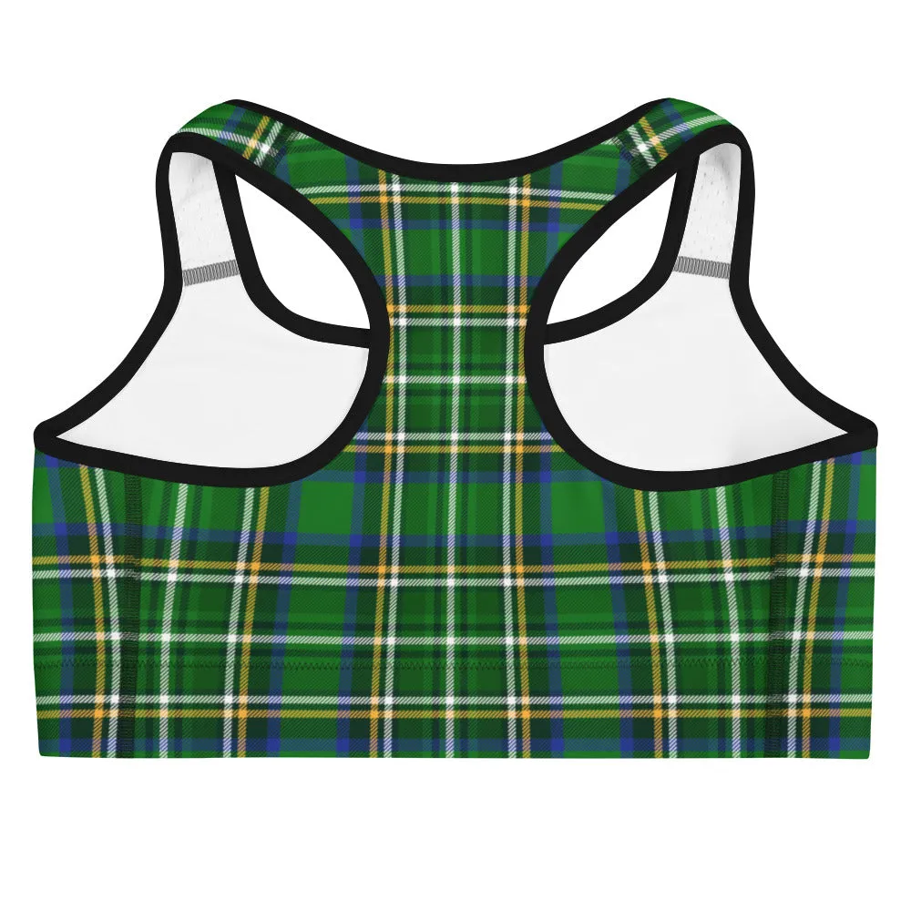 Tartan Tango Check Sports Bra