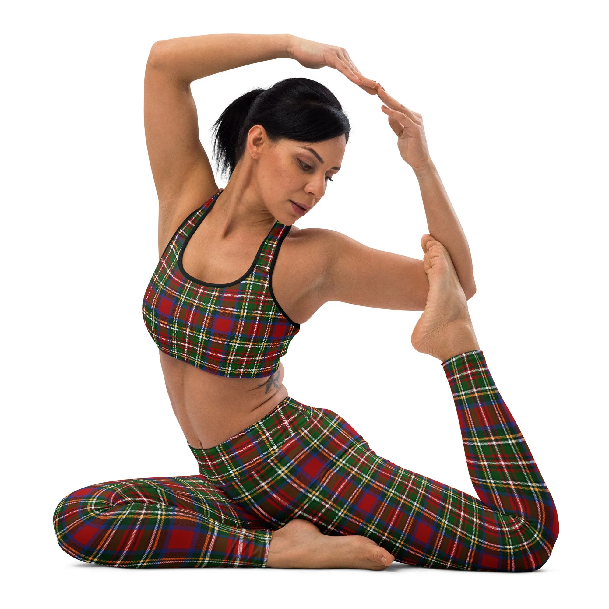 Tartan Tango Check Sports Bra
