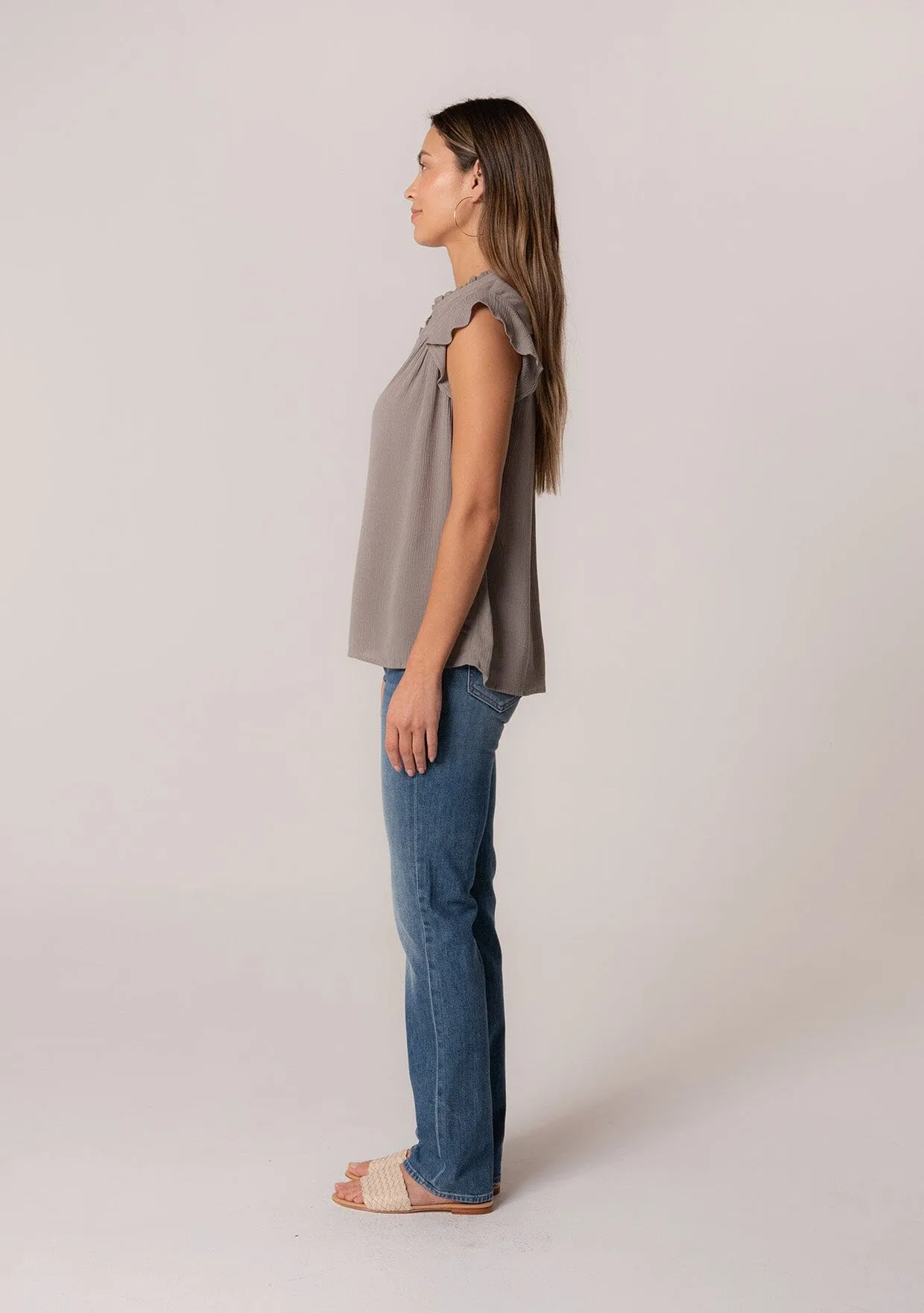 Taylor Flutter Sleeve Top