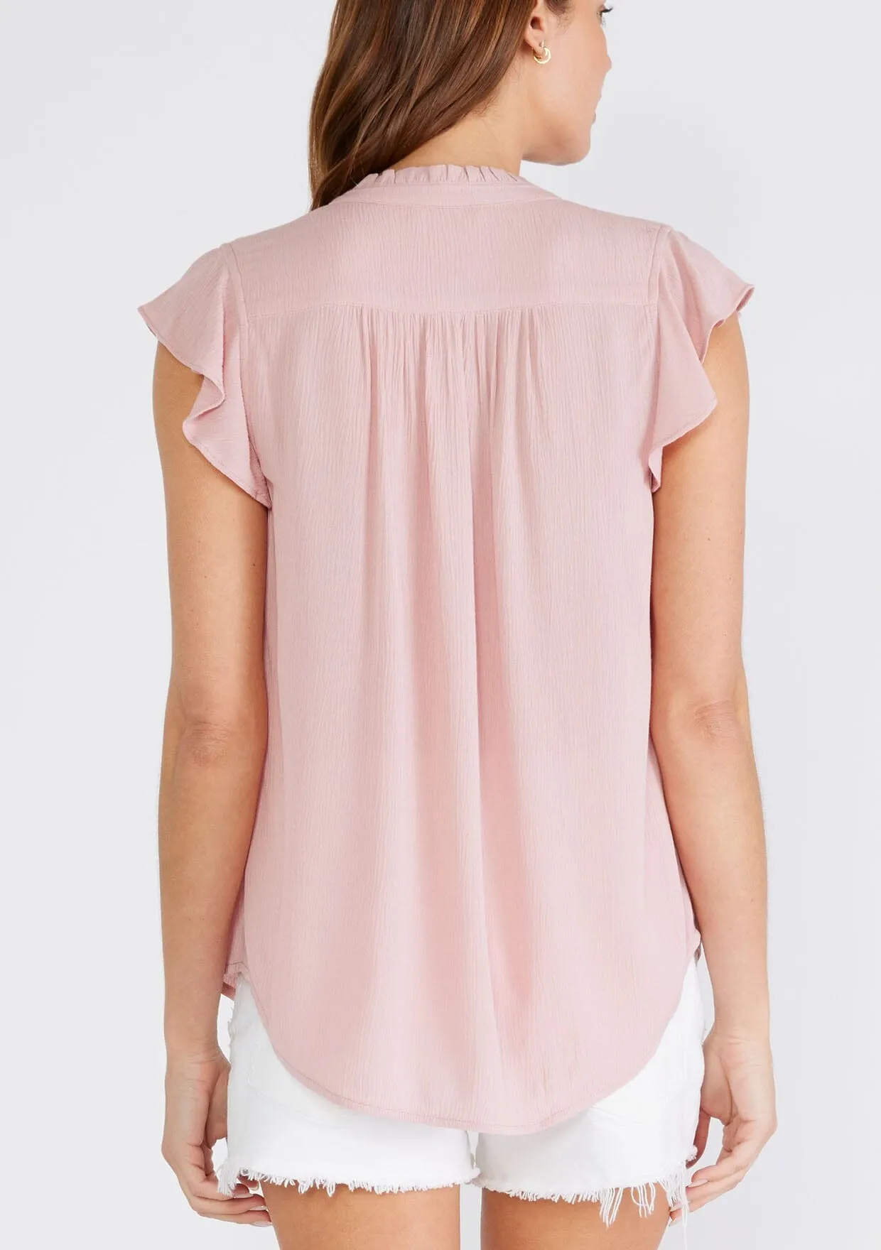 Taylor Flutter Sleeve Top