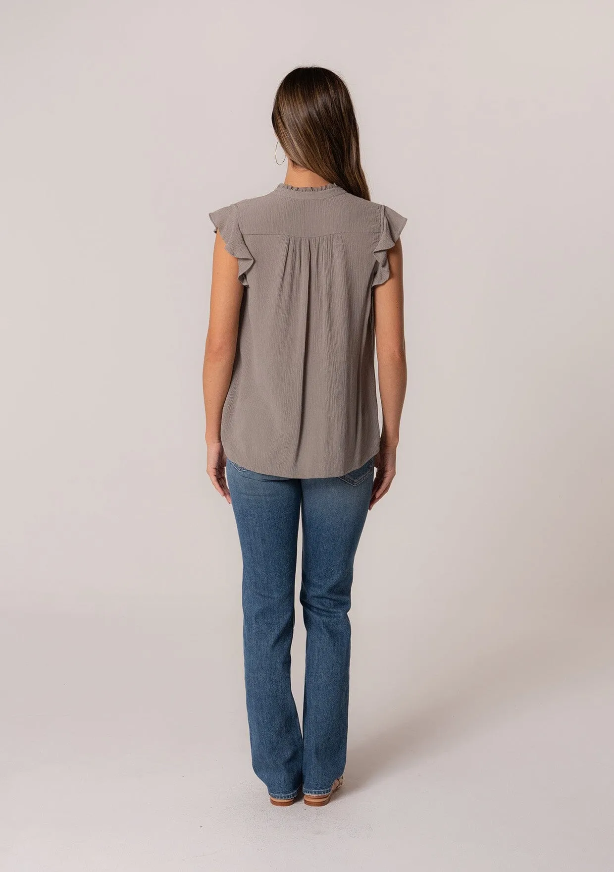Taylor Flutter Sleeve Top