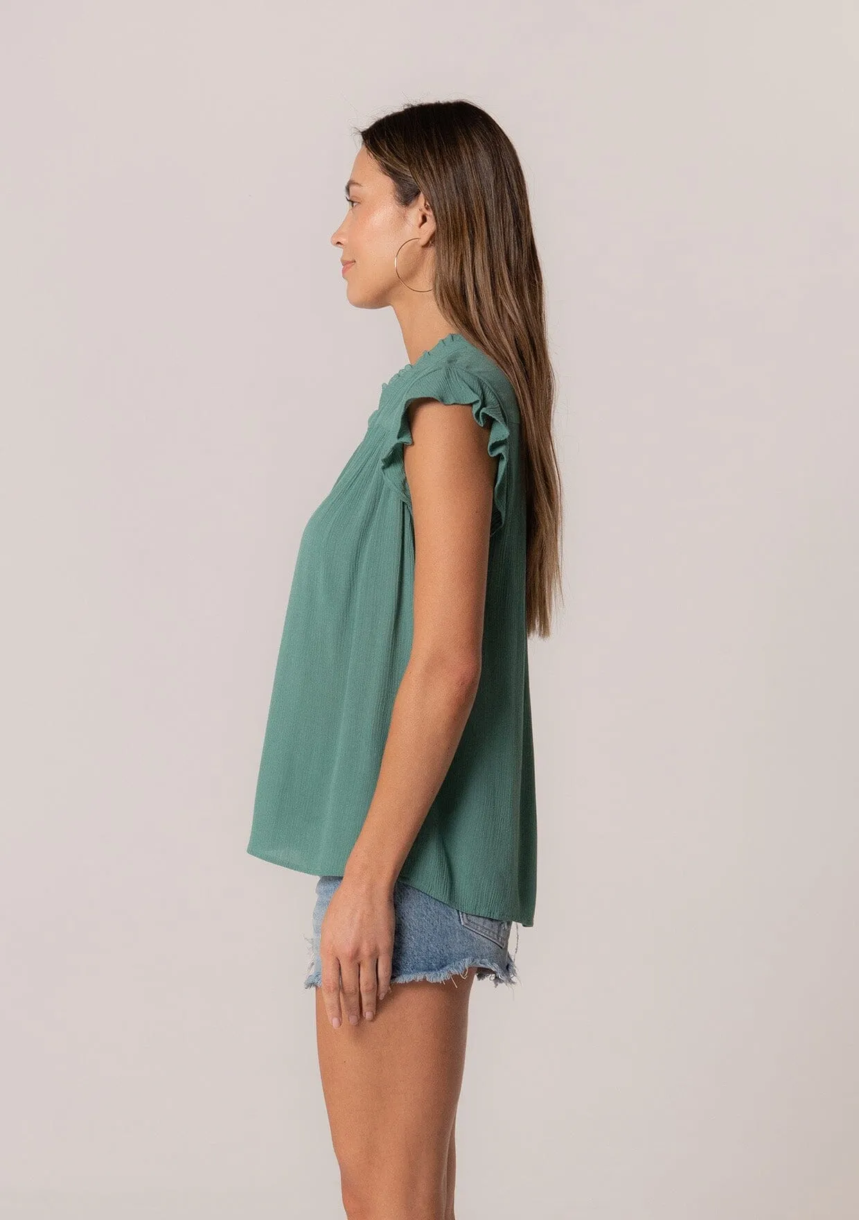 Taylor Flutter Sleeve Top