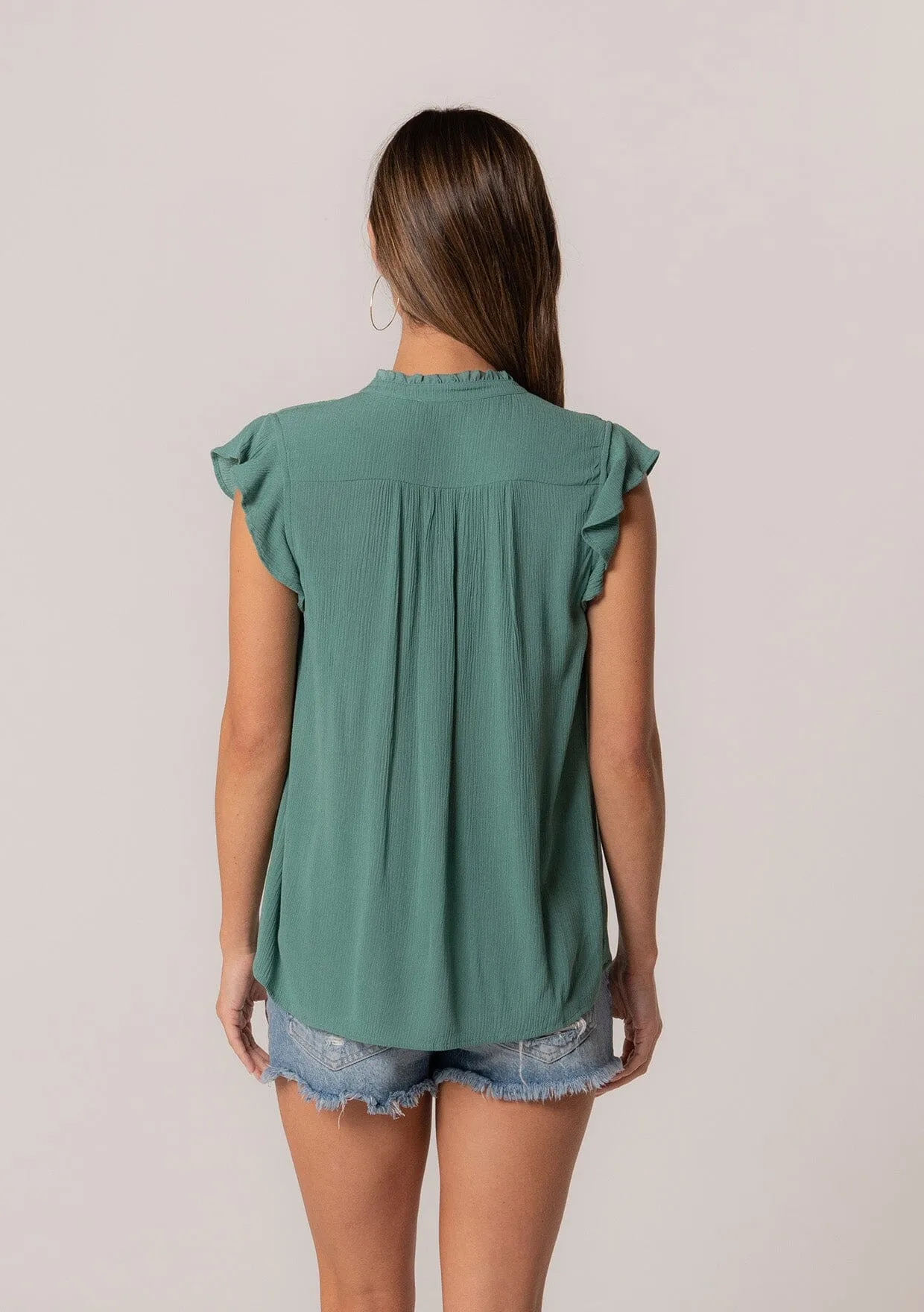 Taylor Flutter Sleeve Top