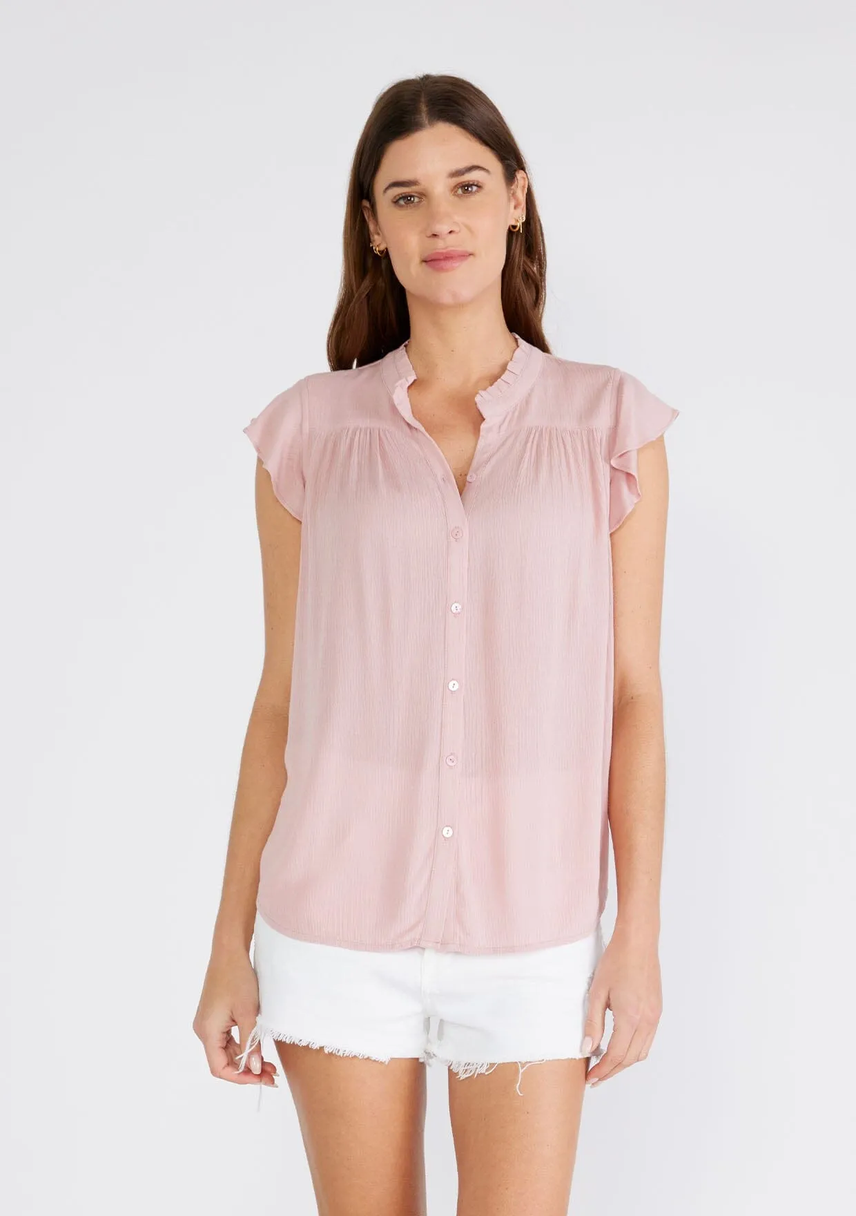 Taylor Flutter Sleeve Top