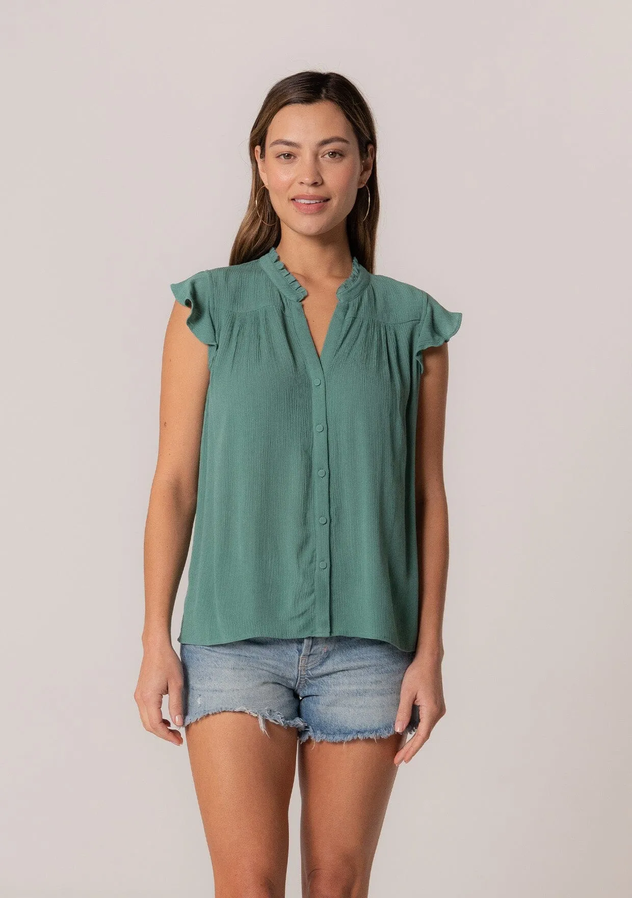 Taylor Flutter Sleeve Top
