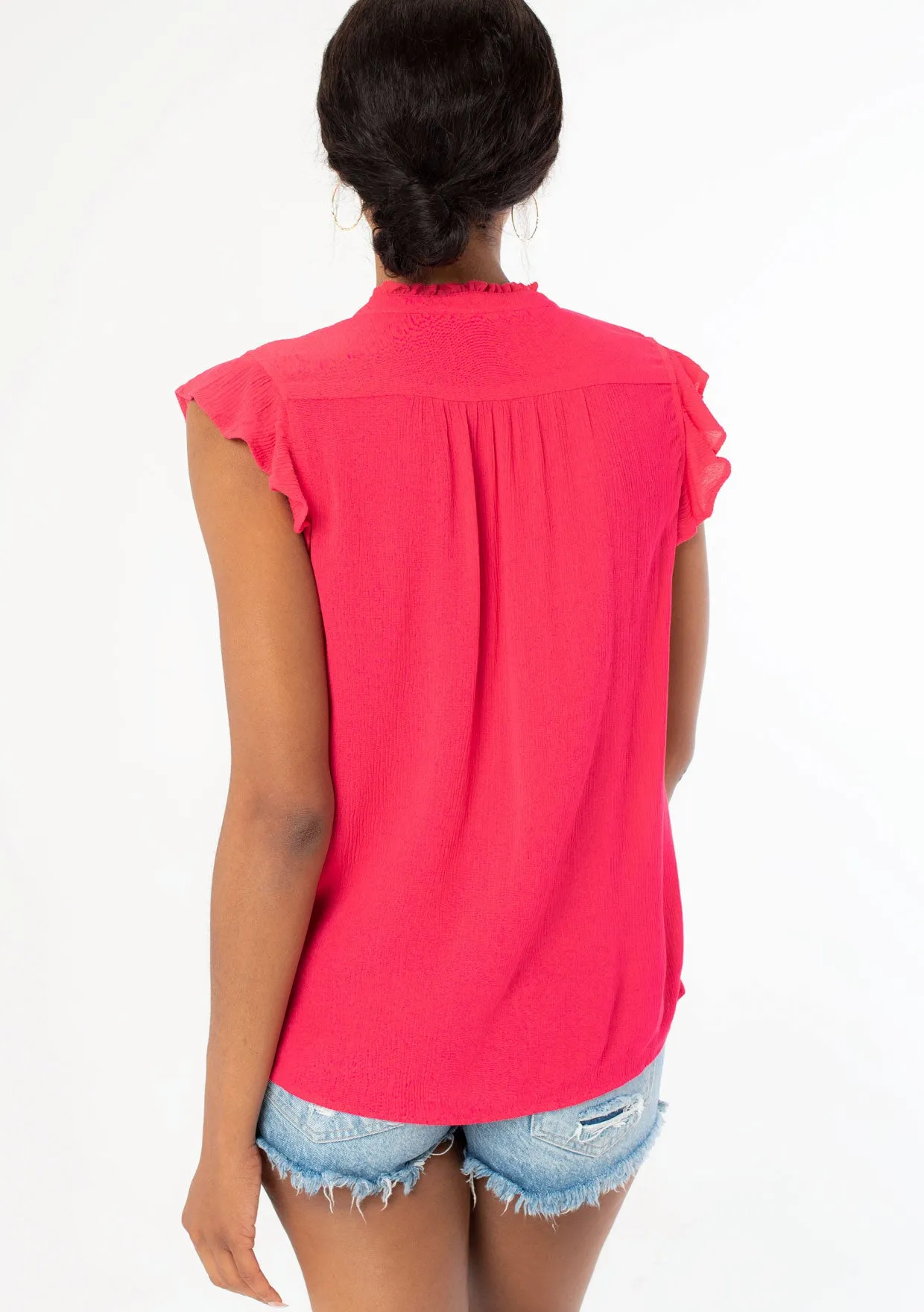 Taylor Flutter Sleeve Top