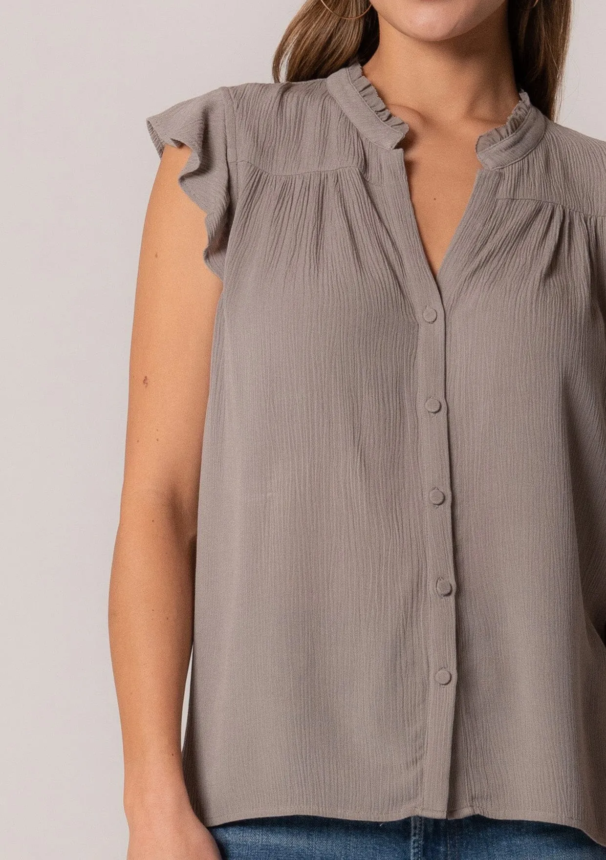 Taylor Flutter Sleeve Top