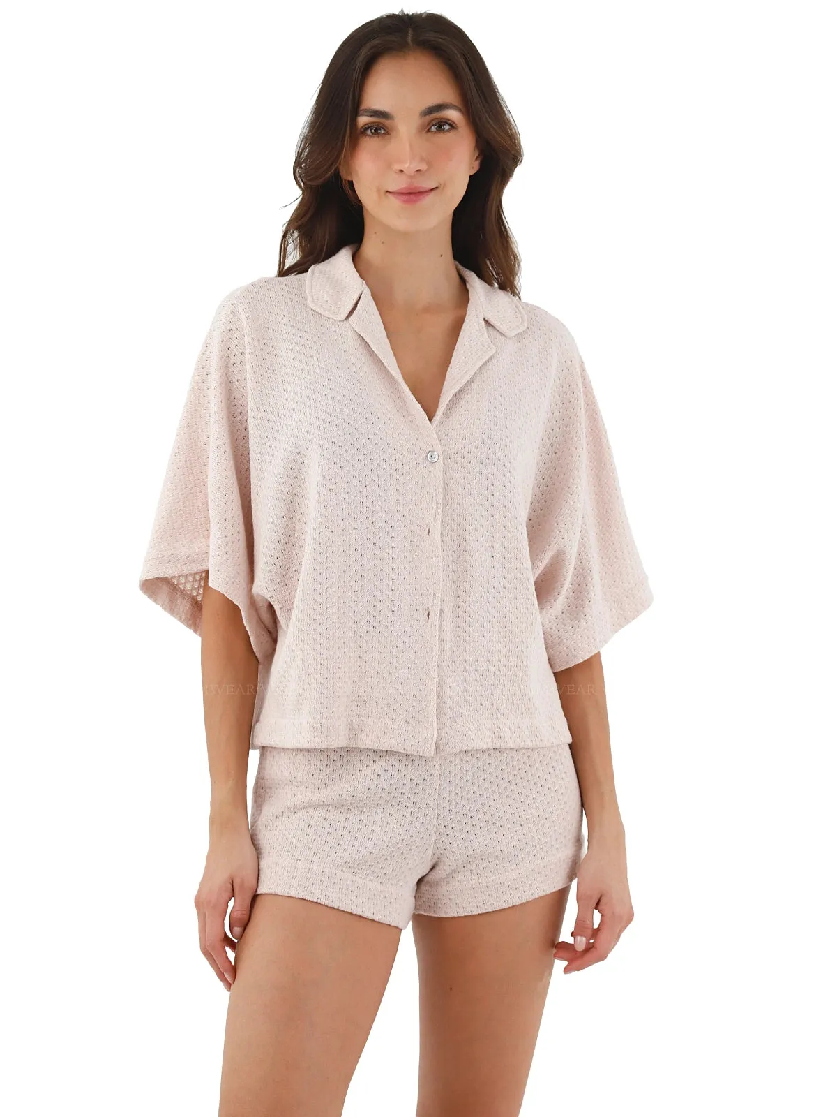 Tejido Chant Shirt-Meridien Shorts