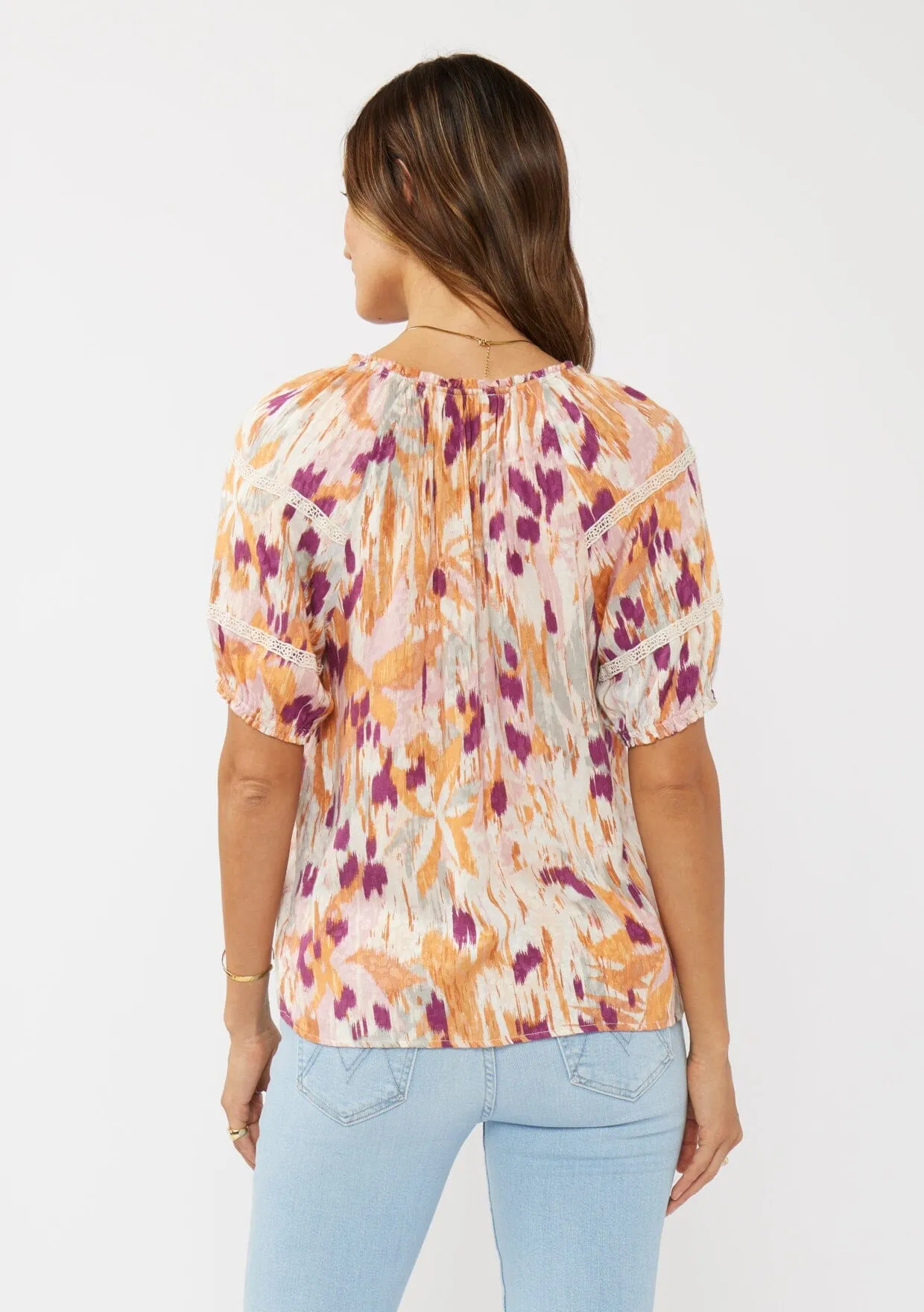 Terra Spice Floral Top