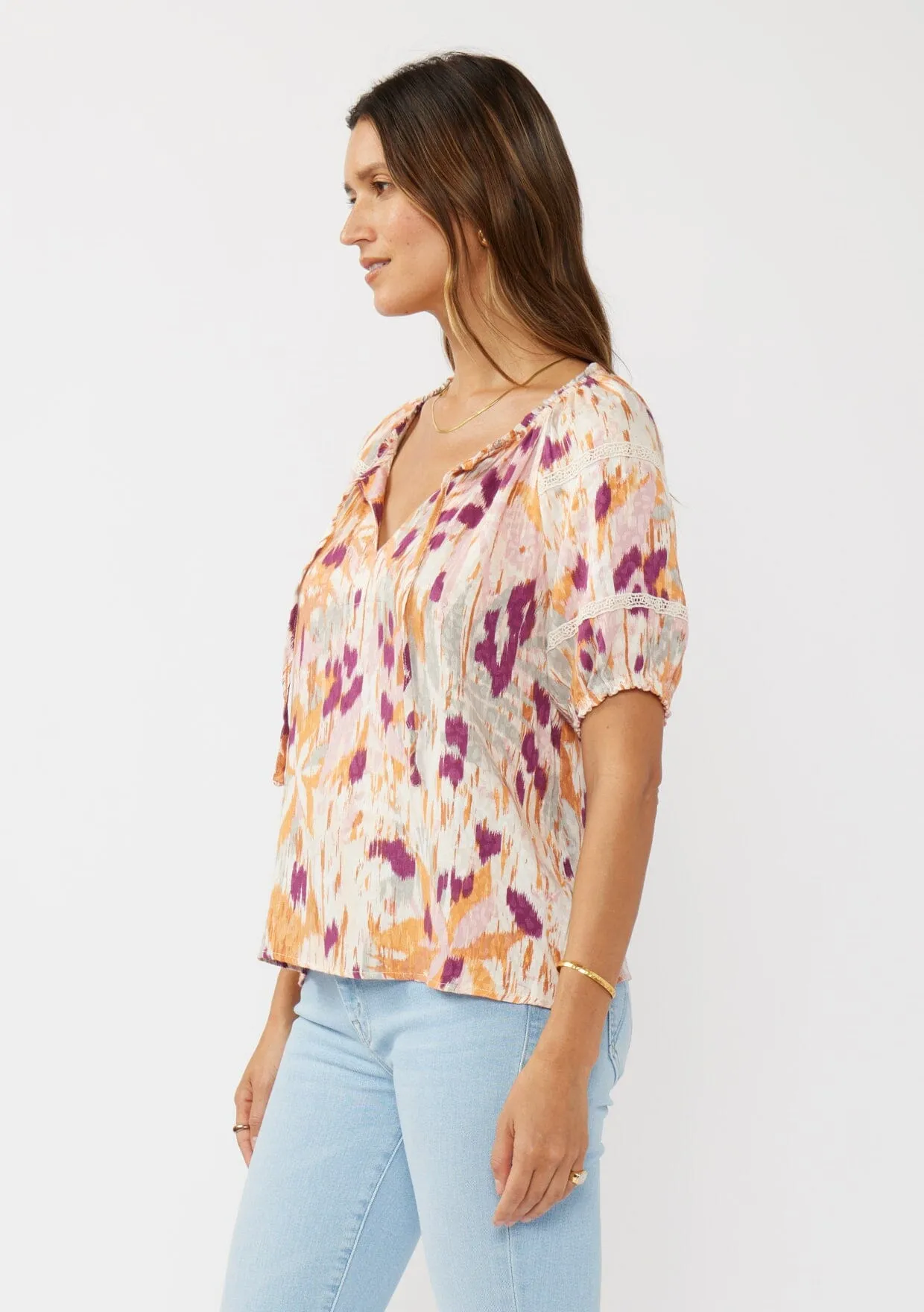 Terra Spice Floral Top