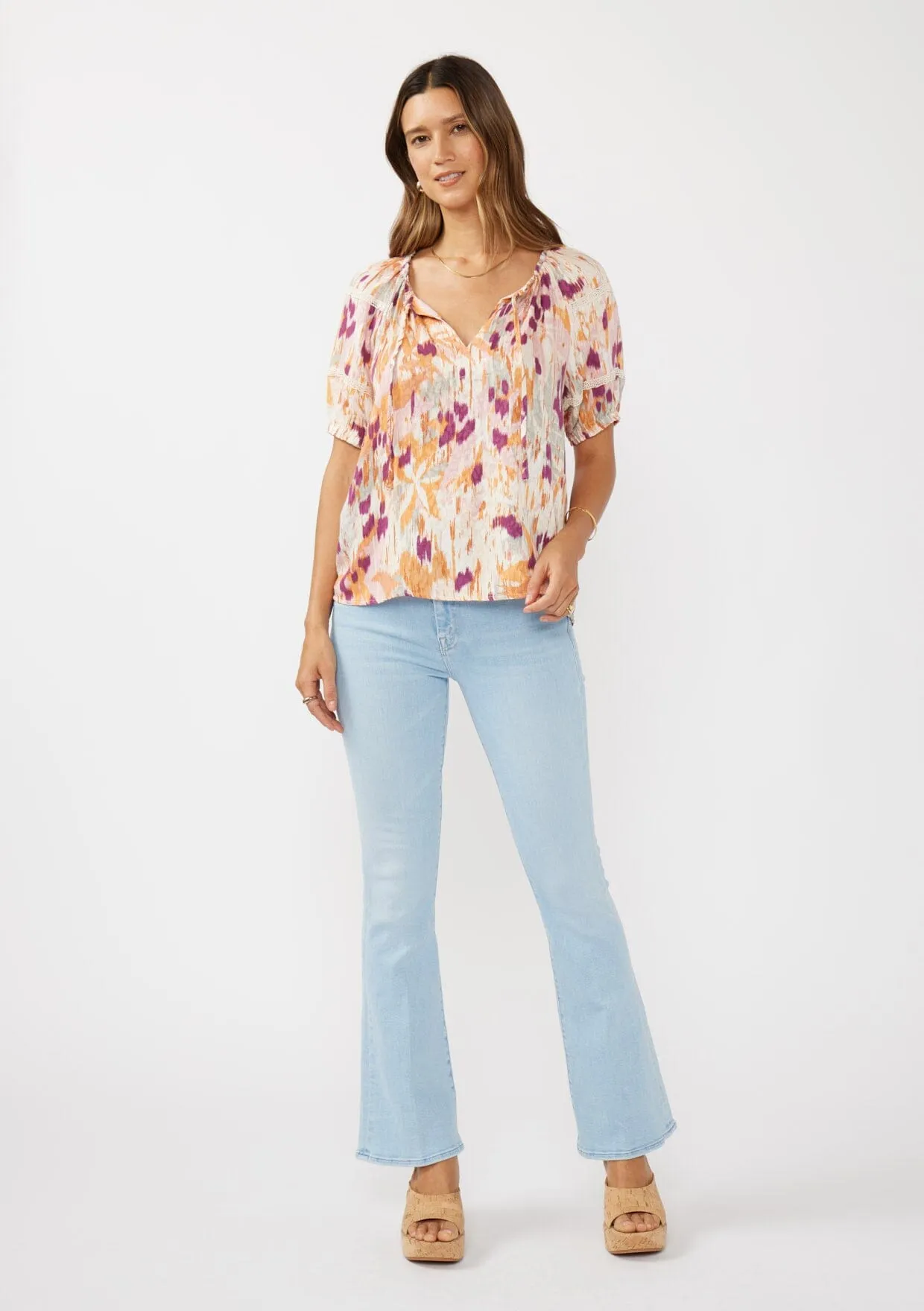 Terra Spice Floral Top