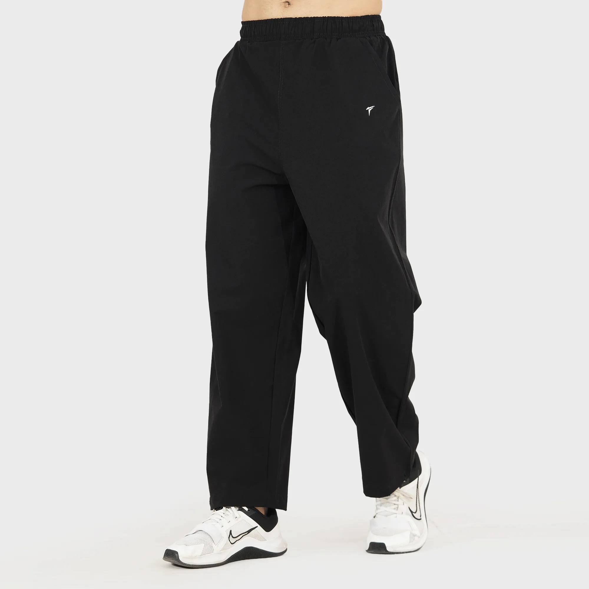 Tf-Premium Black Crinkle Bottoms