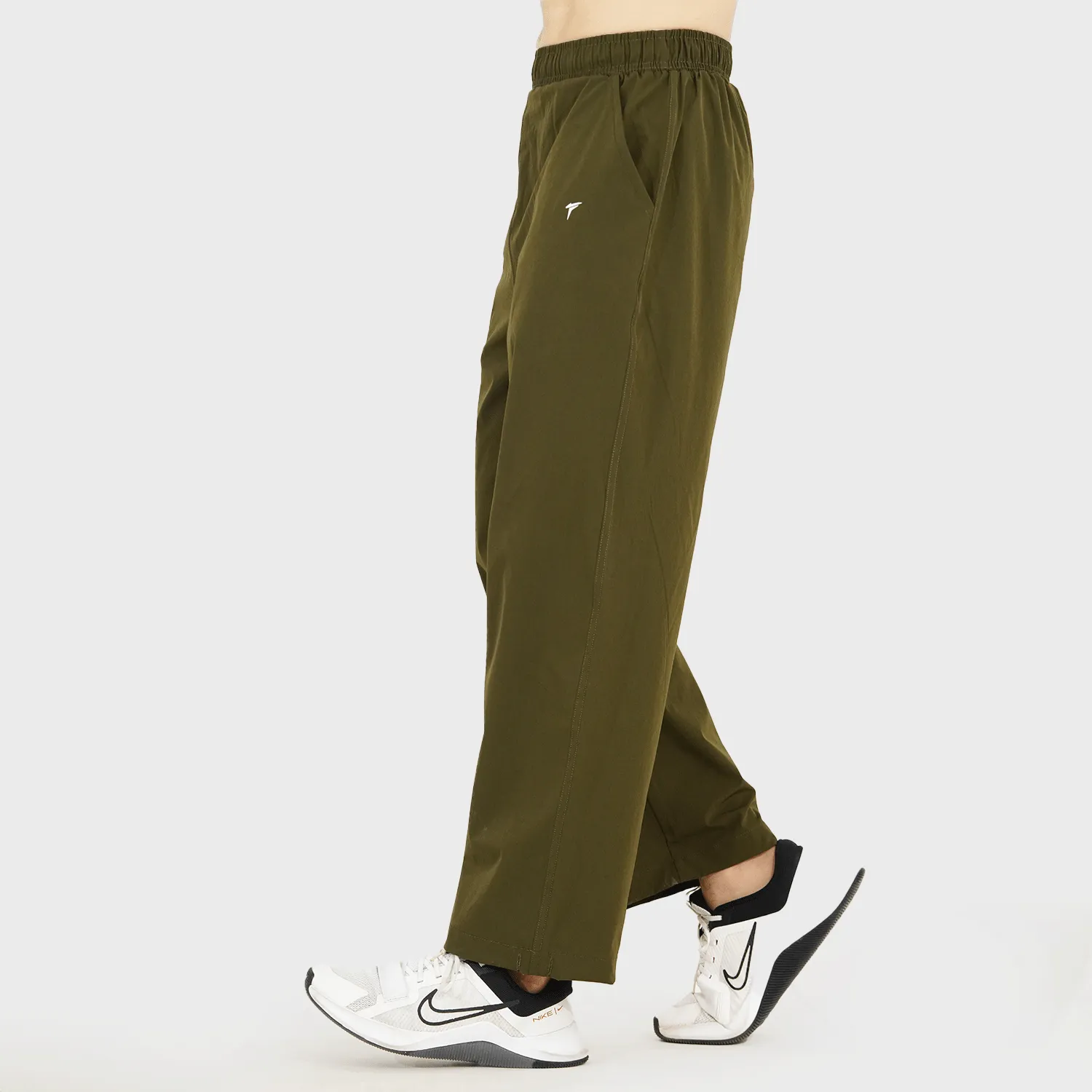 Tf-Premium Olive Crinkle Bottoms