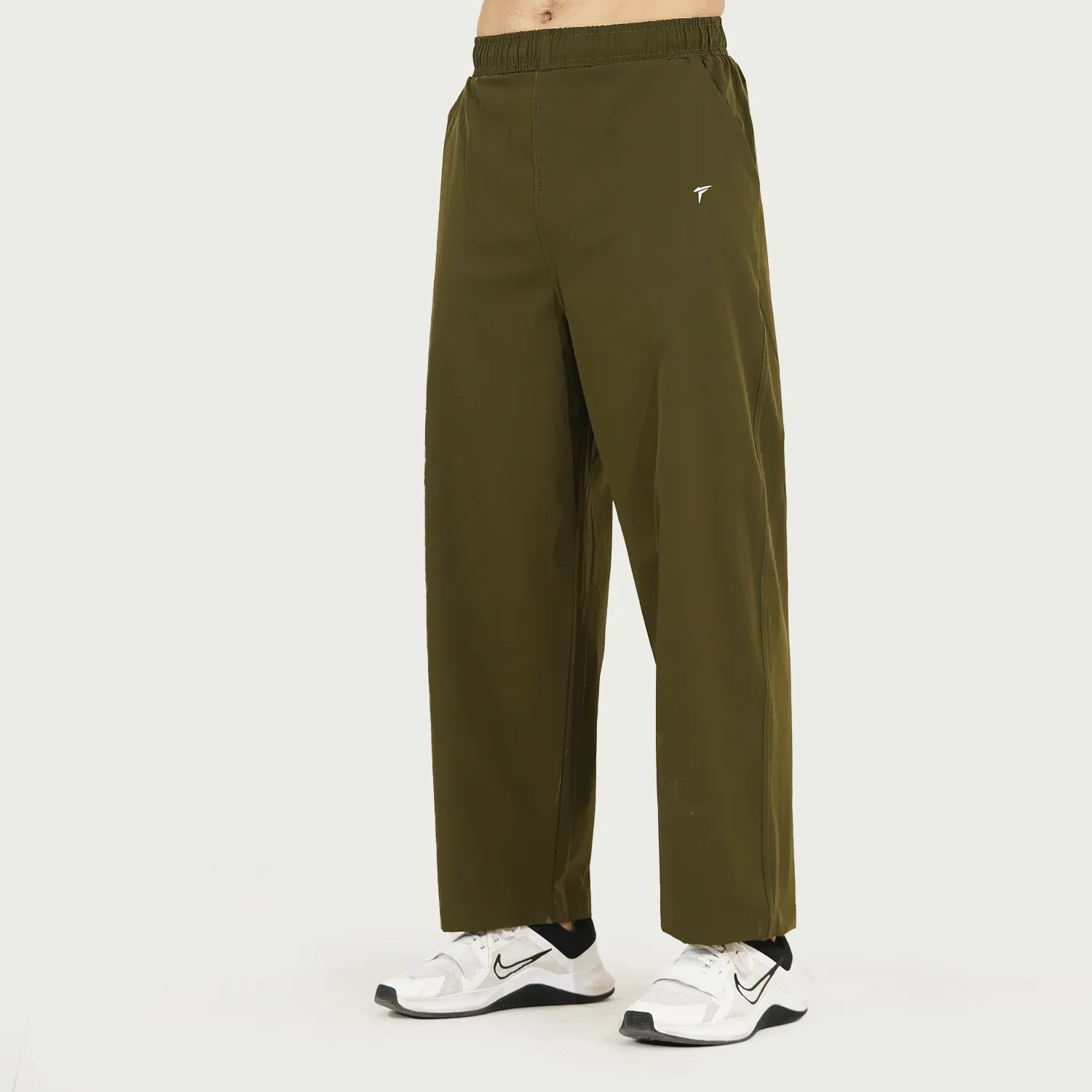 Tf-Premium Olive Crinkle Bottoms