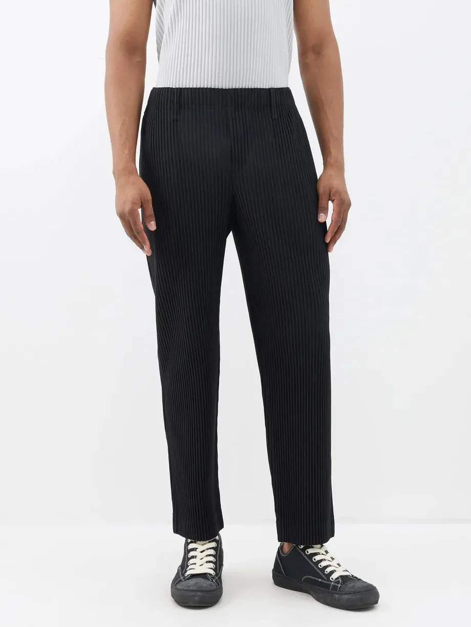 The Doran Pleated Straight Casual Pants