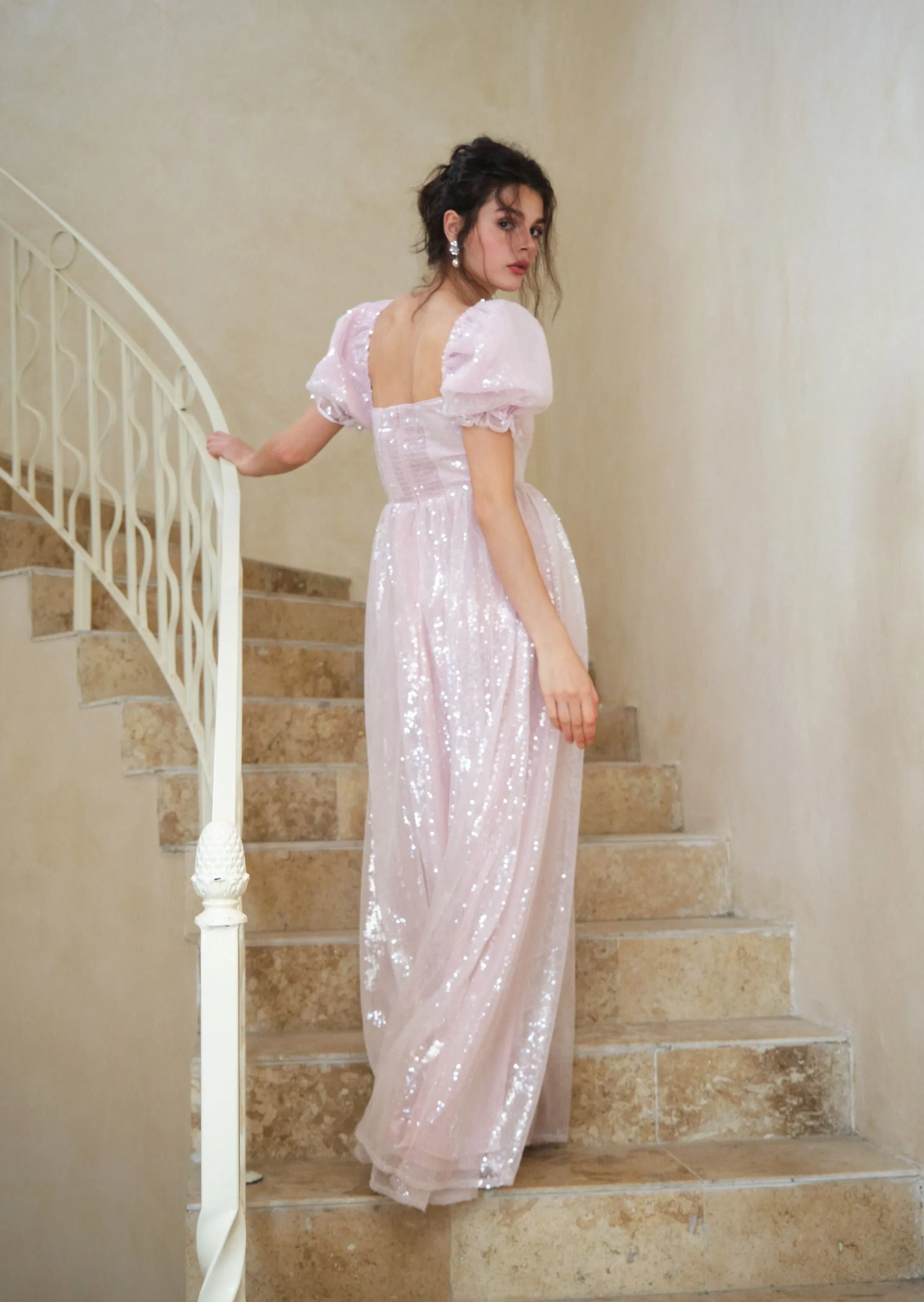 The Fairydust Maxi in Iridescent Pink