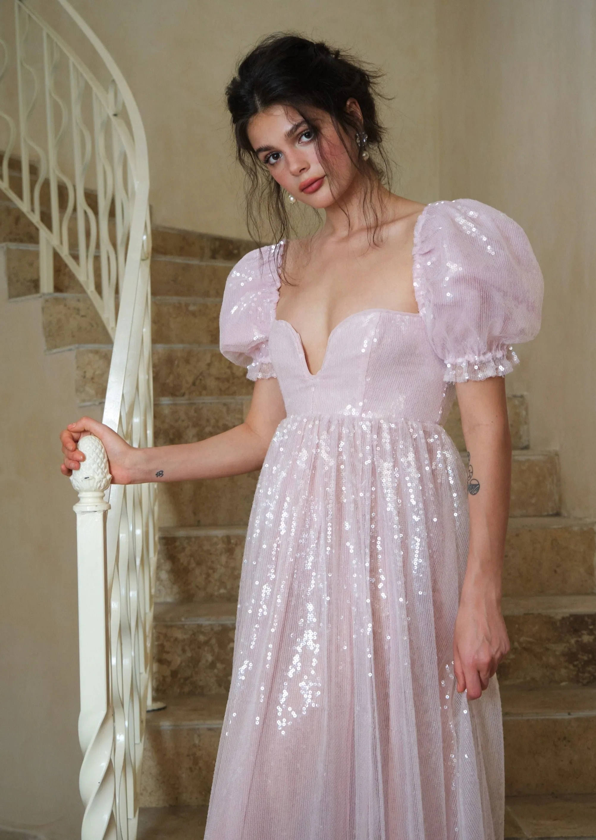 The Fairydust Maxi in Iridescent Pink