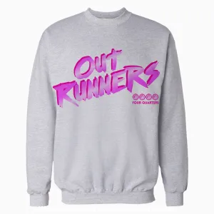 The Four Quarters Logo Outrunners Official Sweatshirt (Heather Grey)